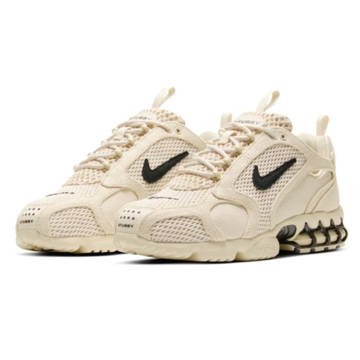 Nike Air Zoom Spiridon Cage 2 Stussy Fossil, noi, în cutia