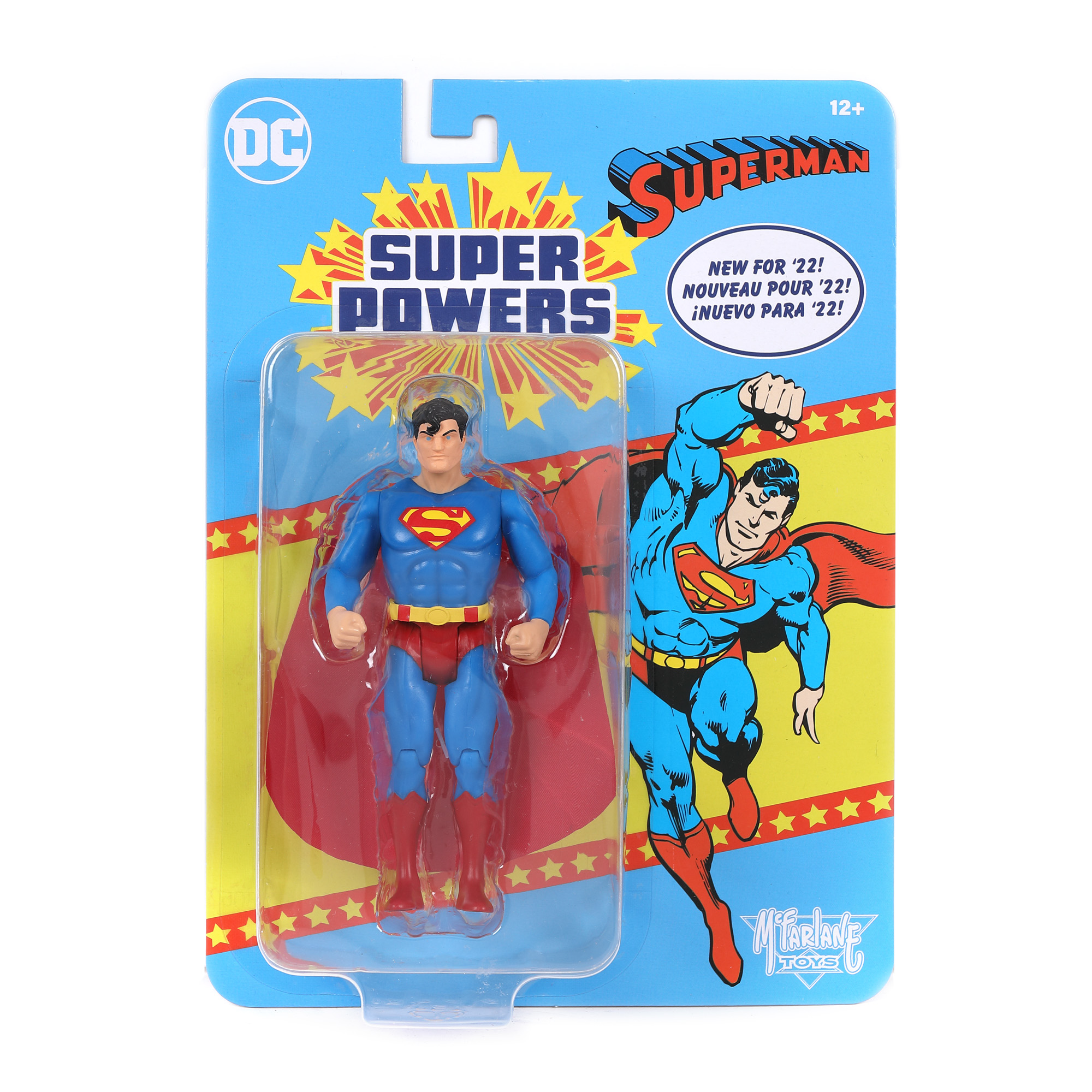 Superman figurine, DC Direct Super Powers, intact original packaging