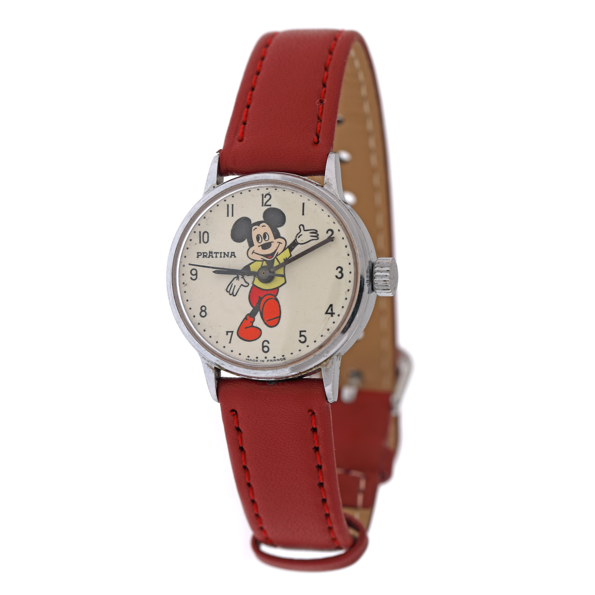 Ceas Pratina, ediție Mickey Mouse, de mână, unisex