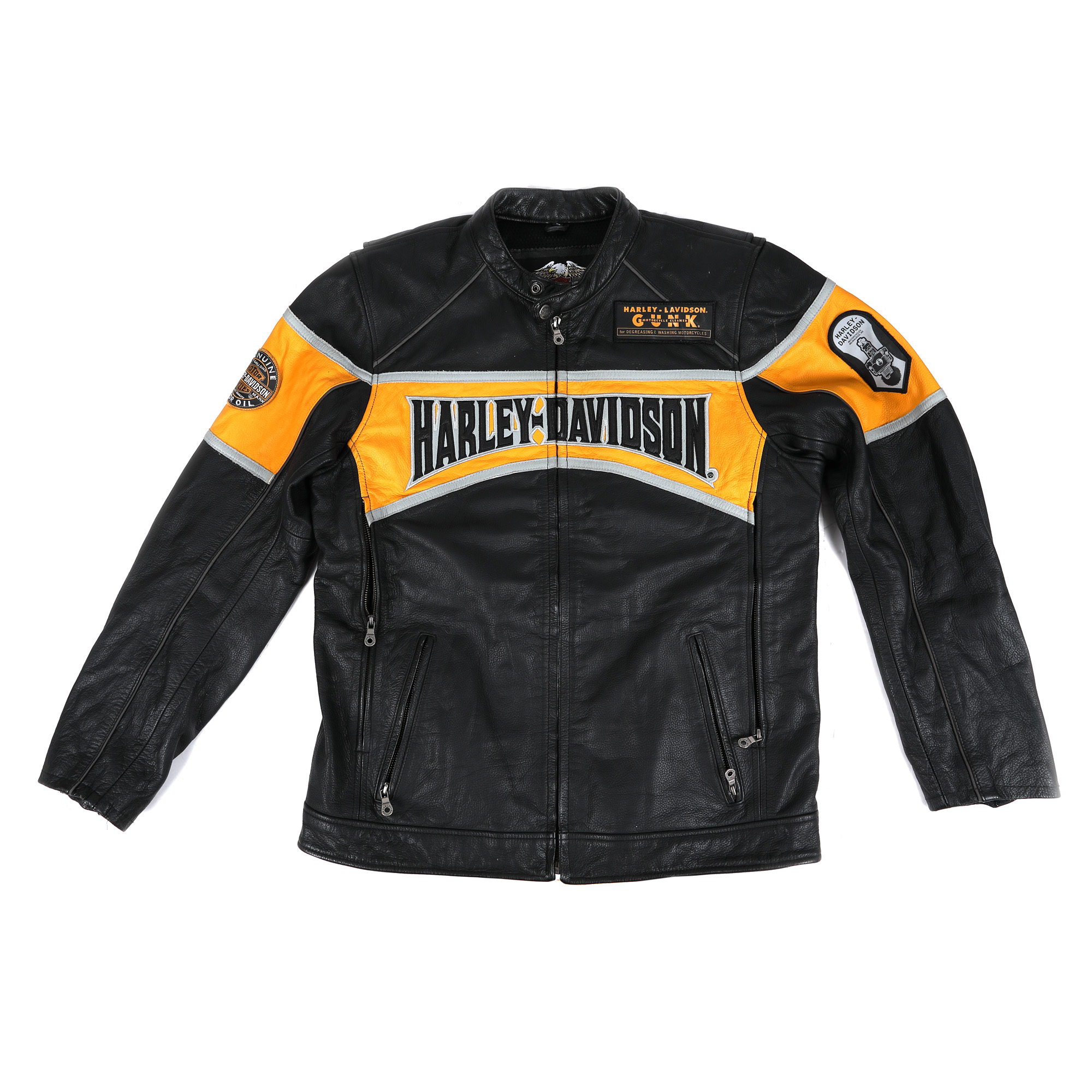 Harley Davidson biker jacket, collector's item, leather