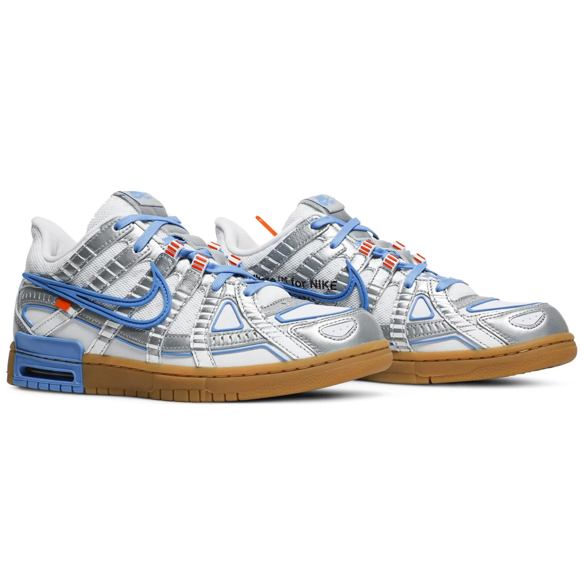 Nike Air Rubber Dunk Off-White UNC, noi, în cutia oriignală