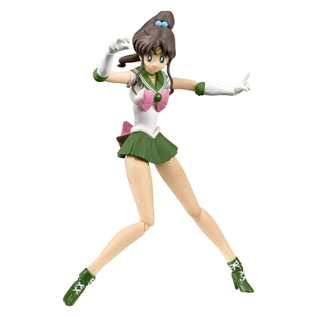 Sailor Jupiter Action Figure from the SHFiguarts Collection "Bishoujo Senshi Sailor Moon", Animation Color edition, in original box