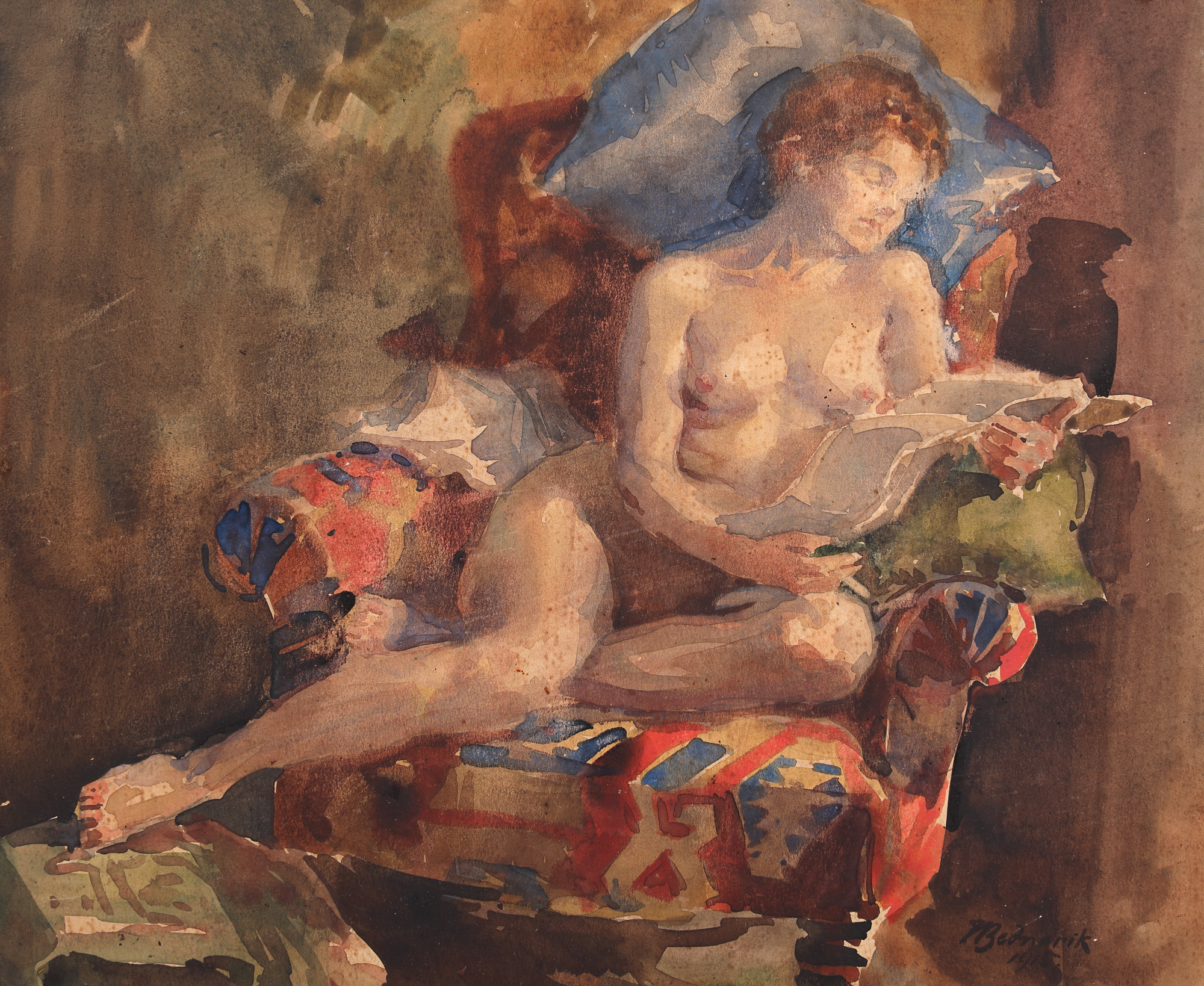 Nude on the Armchair