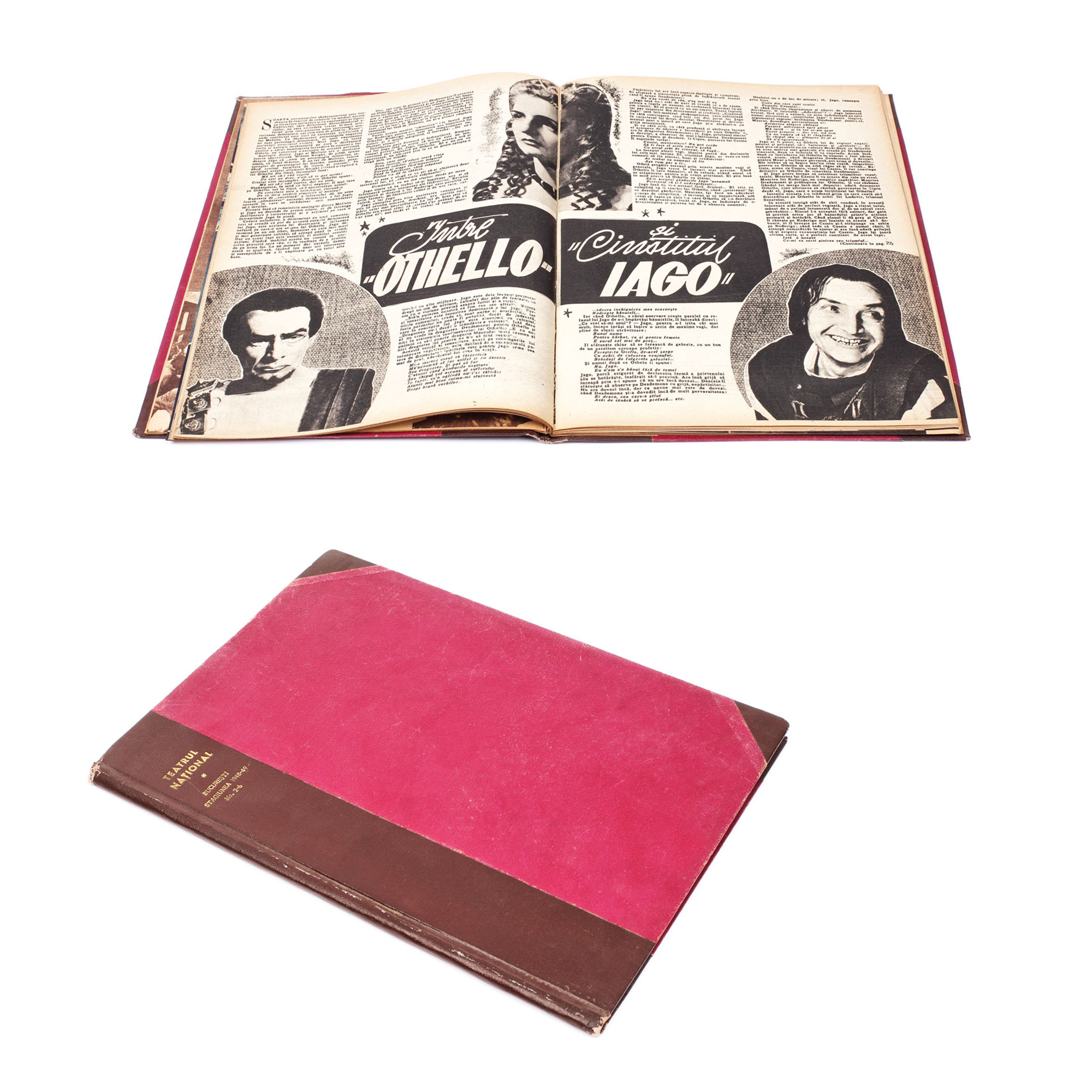 Revista Teatrului Naţional Bucureşti, stagiunea 1949-1950, director Zaharia Stancu, anul II, caietele nr. 2-5