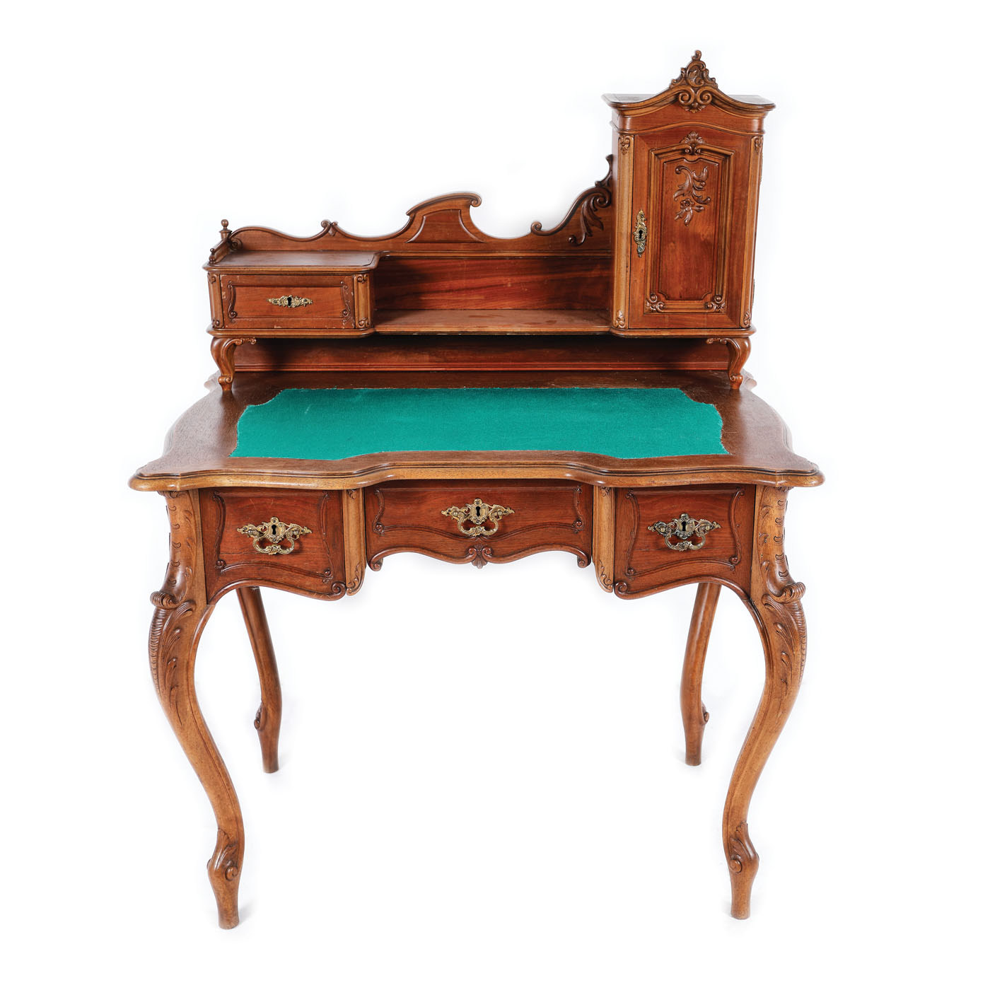 "Bonheur-du-jour" Secrétaire, with a Rococo Revival decoration, approx. 1900, from the Lucrezia and Ion Pacea collection