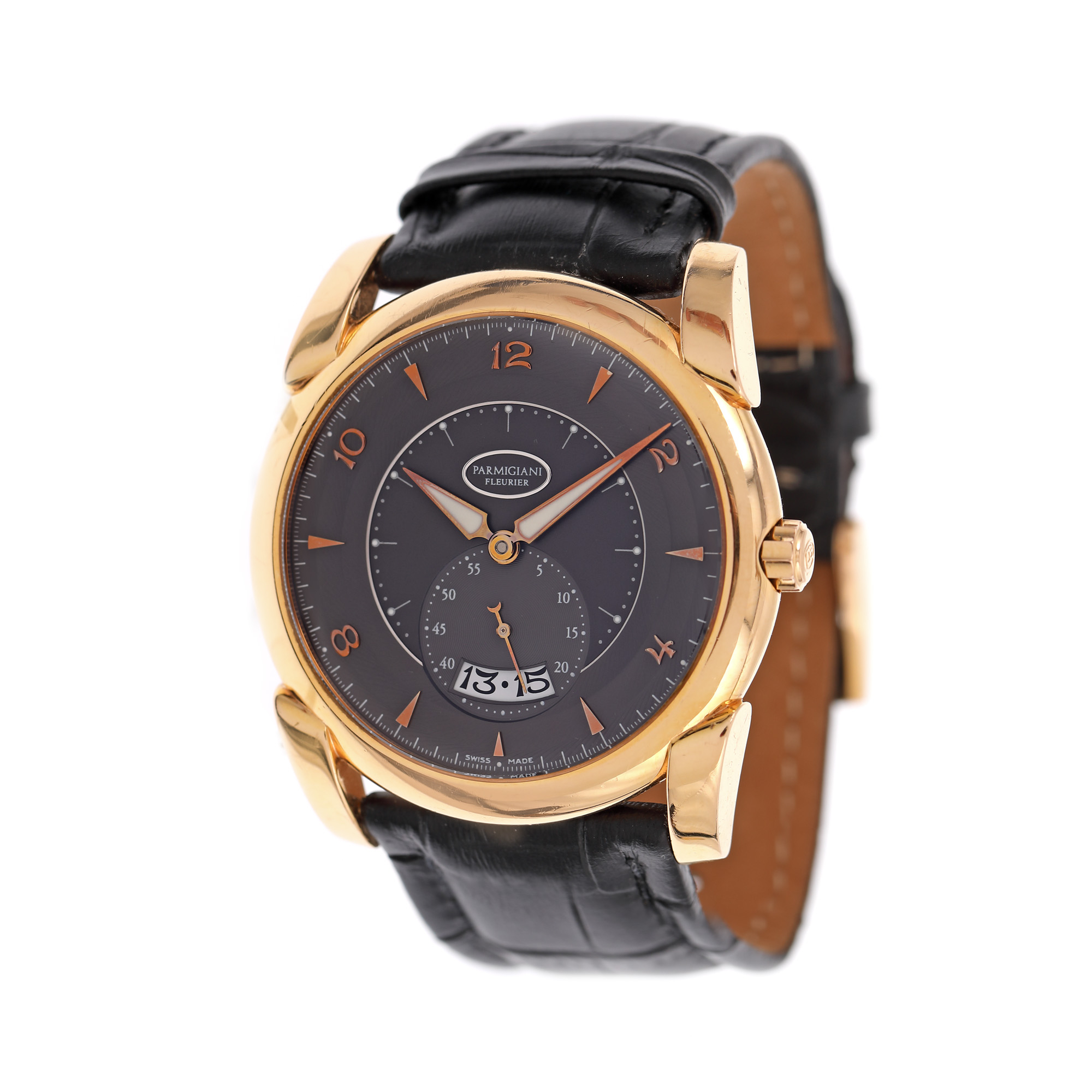 Ceas Parmigiani Fleurier Kalpa Tonda, din aur, de mână, bărbătesc
