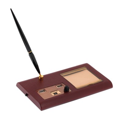 Tecnostyl vintage pen holder with adjustable calendar