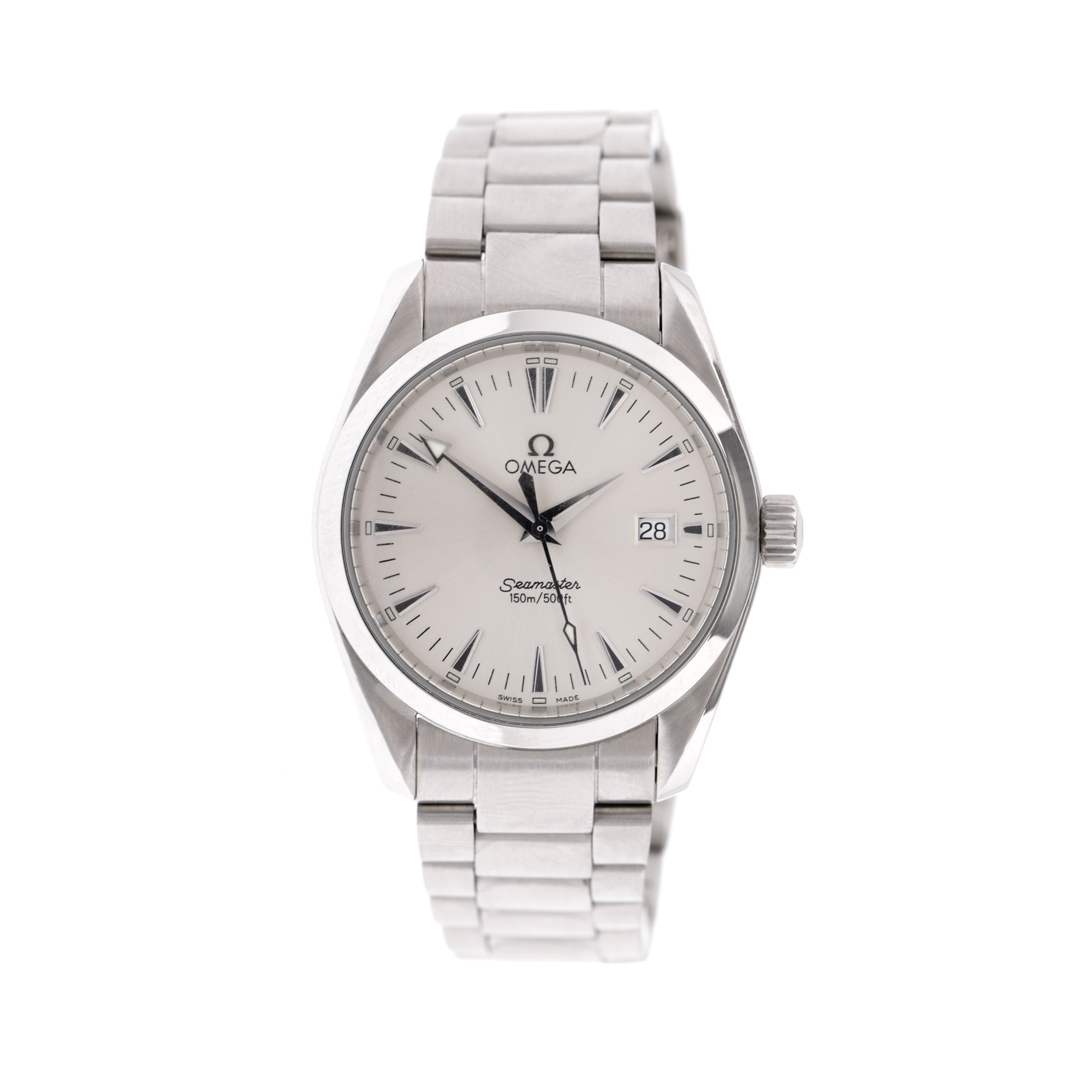 Omega Seamaster Aqua Terra unisex watch with original case and box
