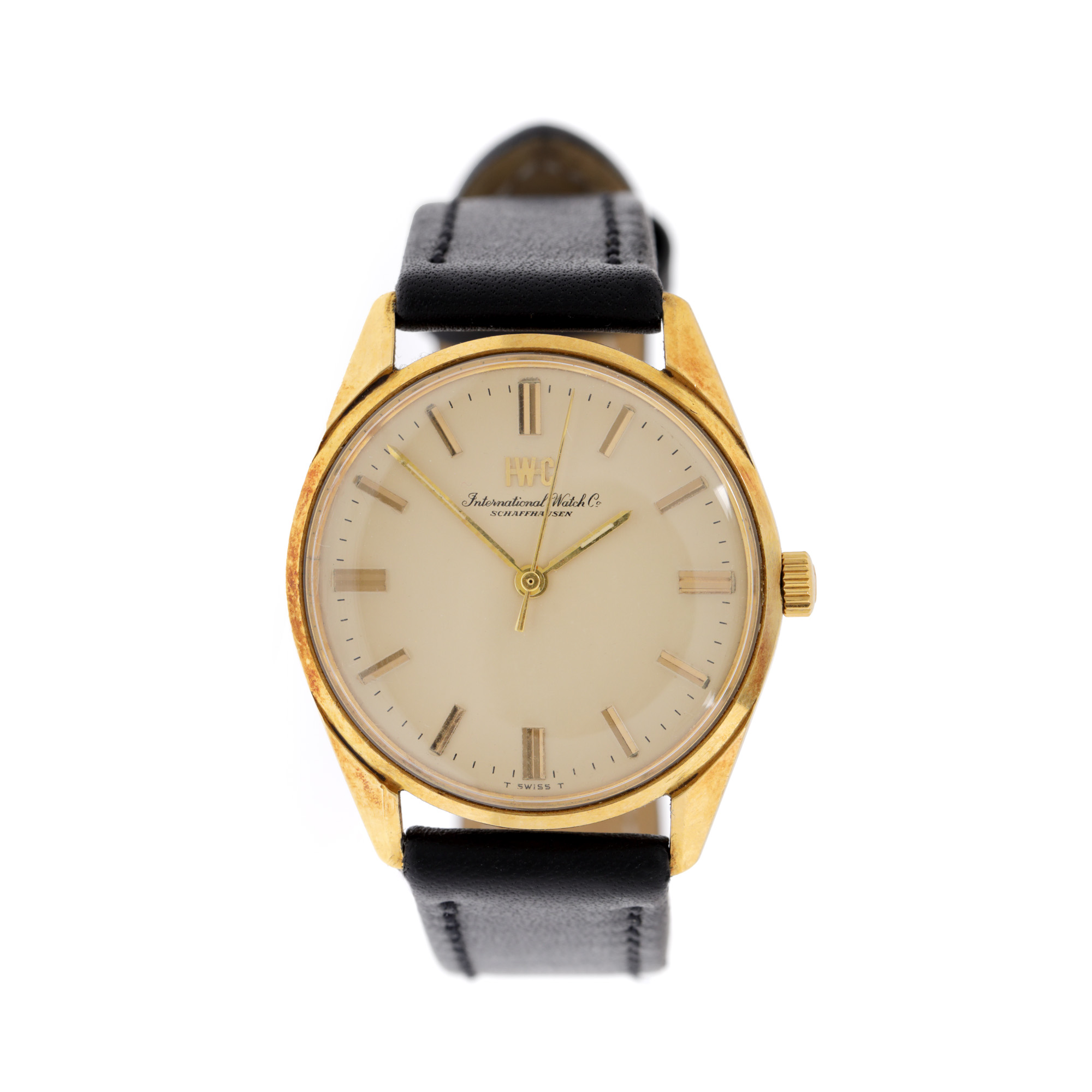 Ceas IWC Calatrava, din aur, de mână, bărbătesc.