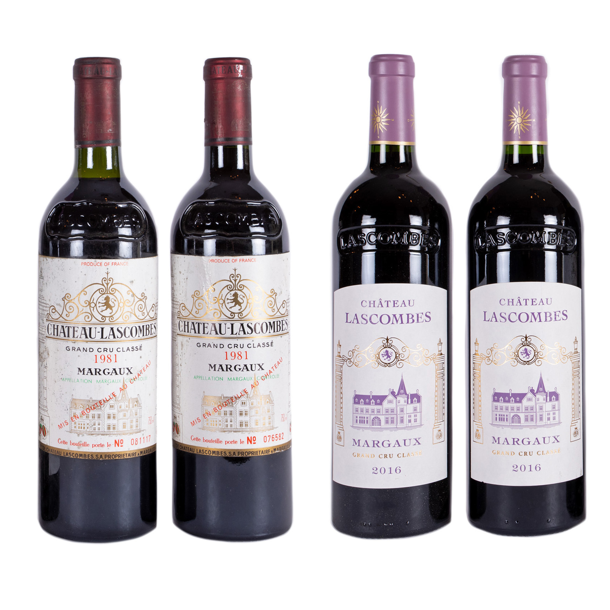 Château Lascombes, Margaux, 1981/2016, 4st x 0.75l