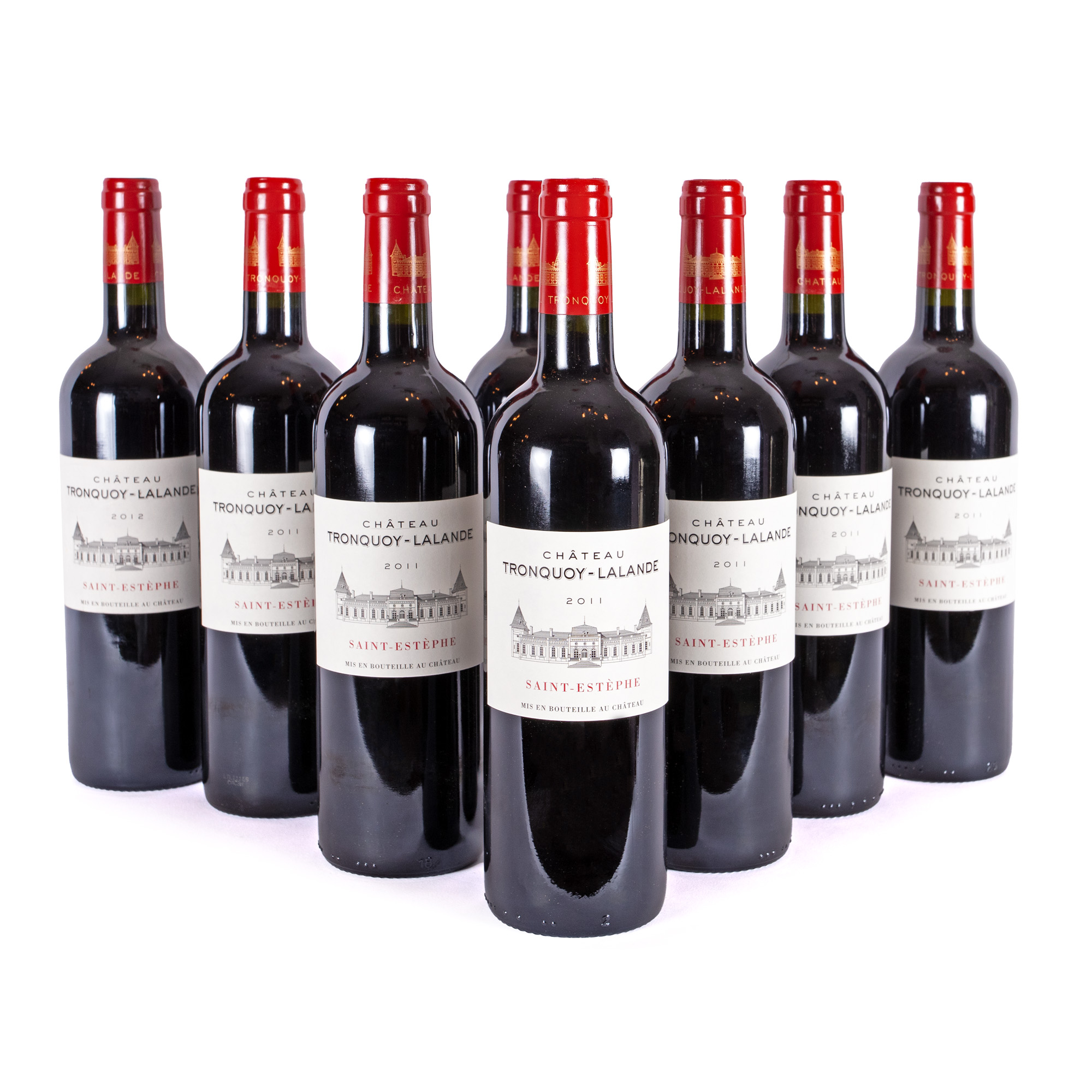 Château Tronquoy Lalande, Saint-Estèphe, 2011/2012, 8st x 0.75l