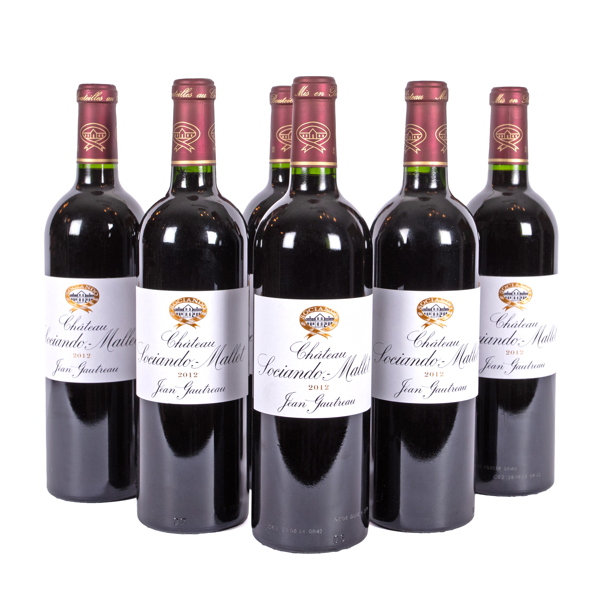 Château Sociando-Mallet, Haut-Médoc, 2012, 6b x 0.75l