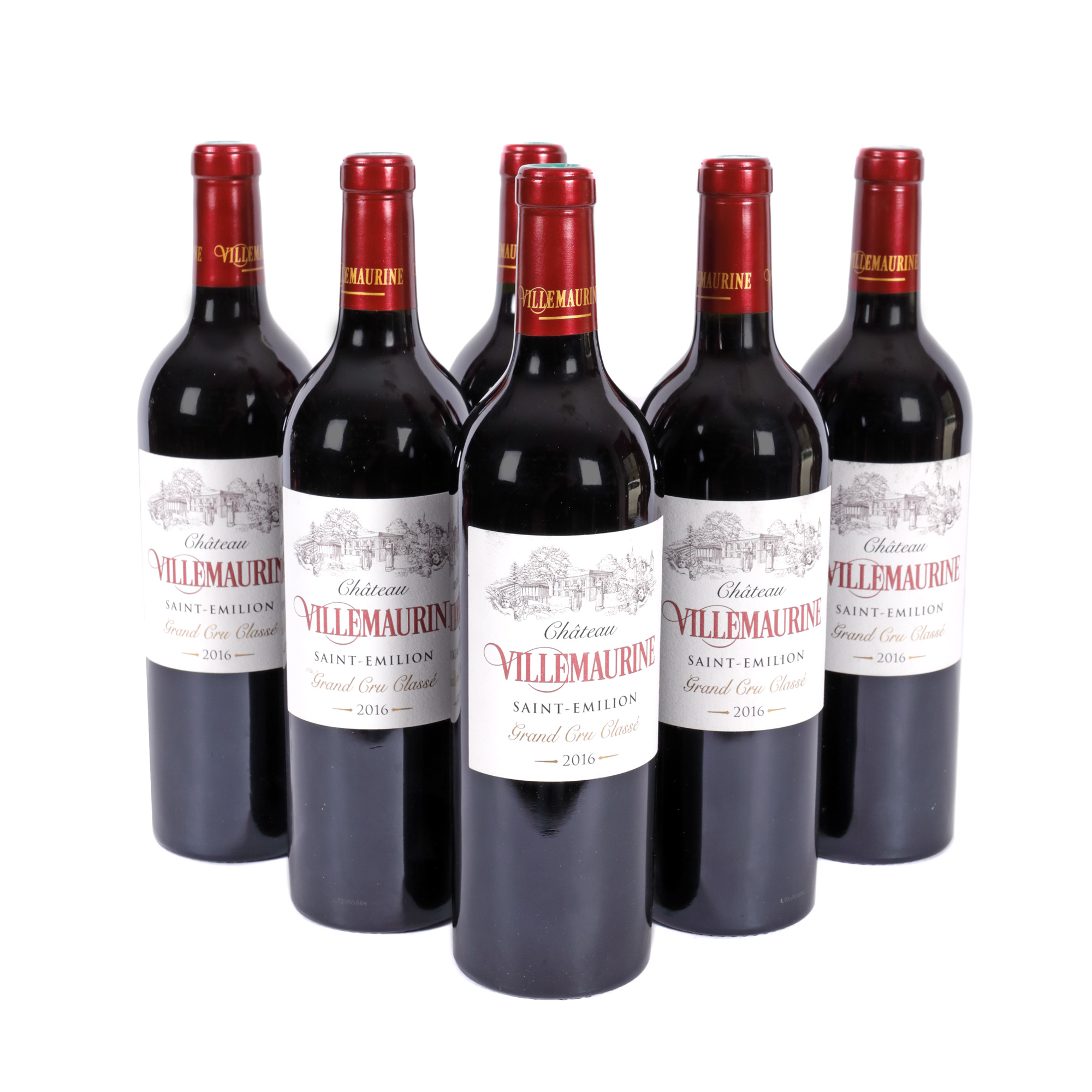 Château Villemaurine, Saint-Émilion Grand Cru Classé, 2016, 6b x 0.75l