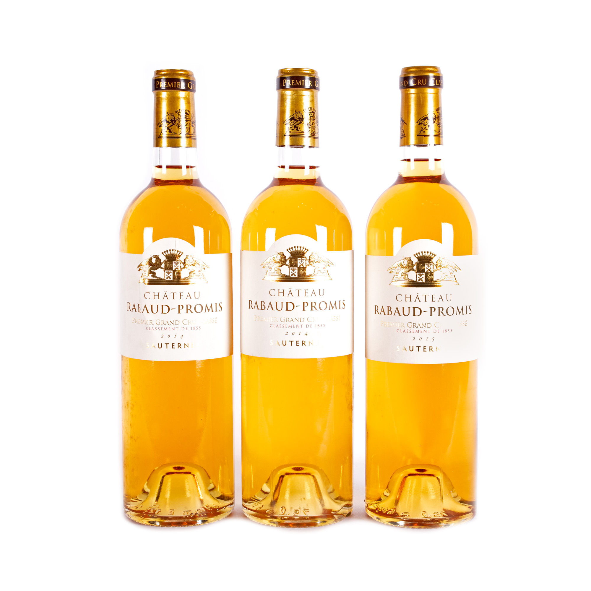 Château Rabaud-Promis, Sauternes Premier Grand Cru Classé, 2014/2015, 3st x 0.75l
