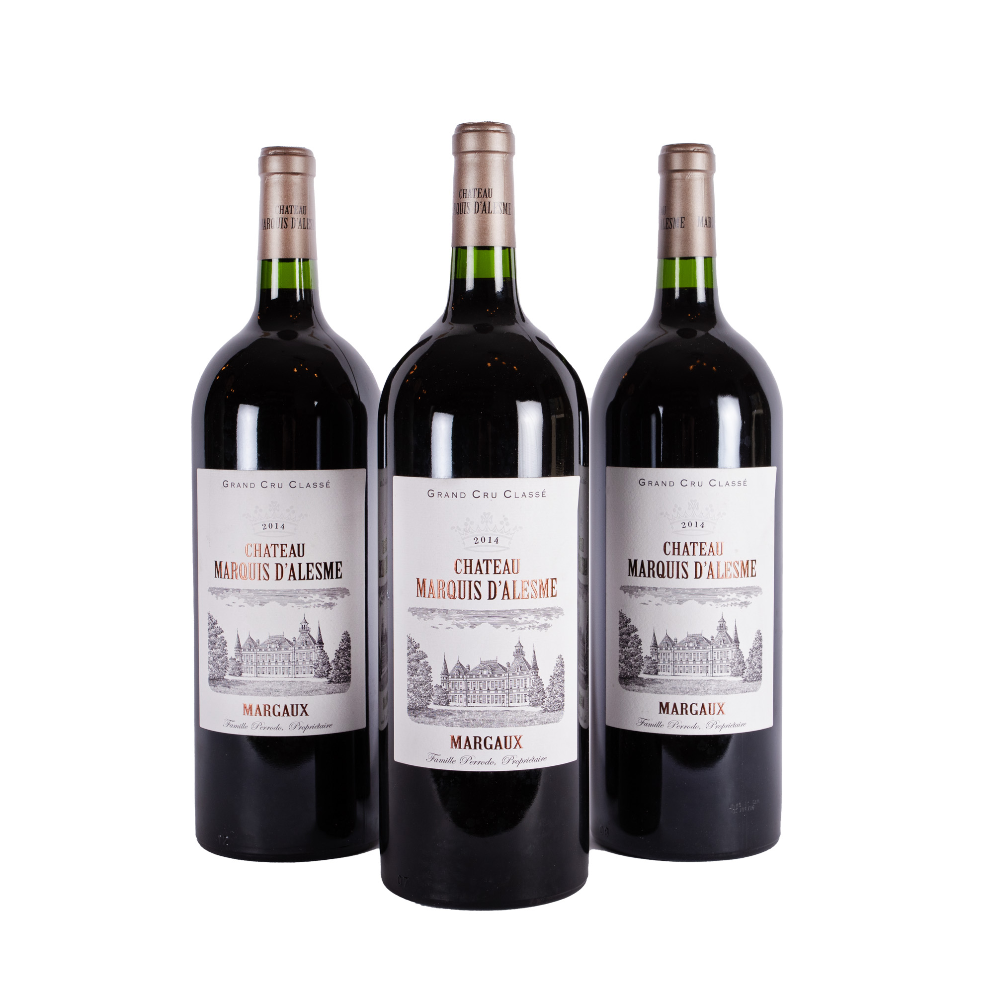 Château Marquis d'Alesme Becker, Margaux, 2014, 3st x 1.5l