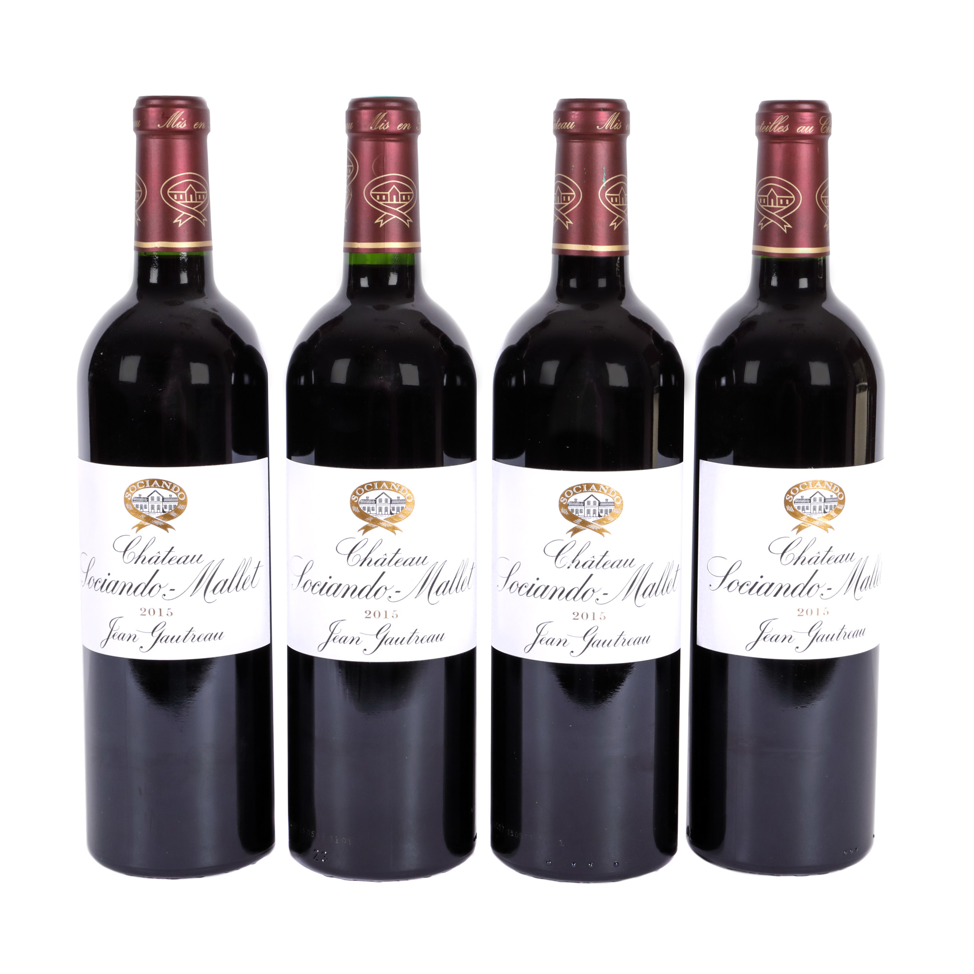 Château Sociando-Mallet, Haut-Médoc, 2015, 4st x 0.75l