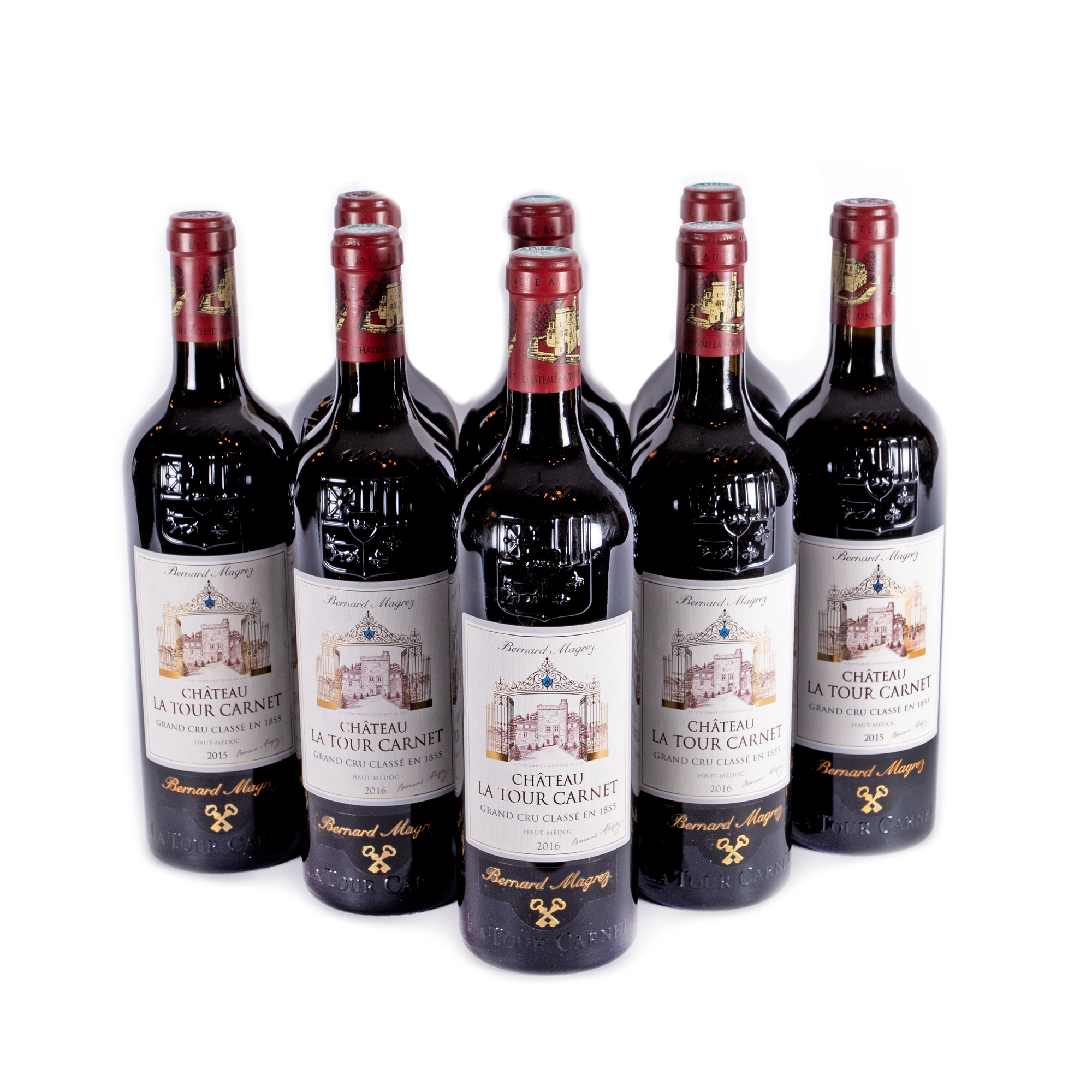 Château La Tour Carnet, Haut-Médoc Grand Cru Classé, 2015/2016, 8st x 0.75l