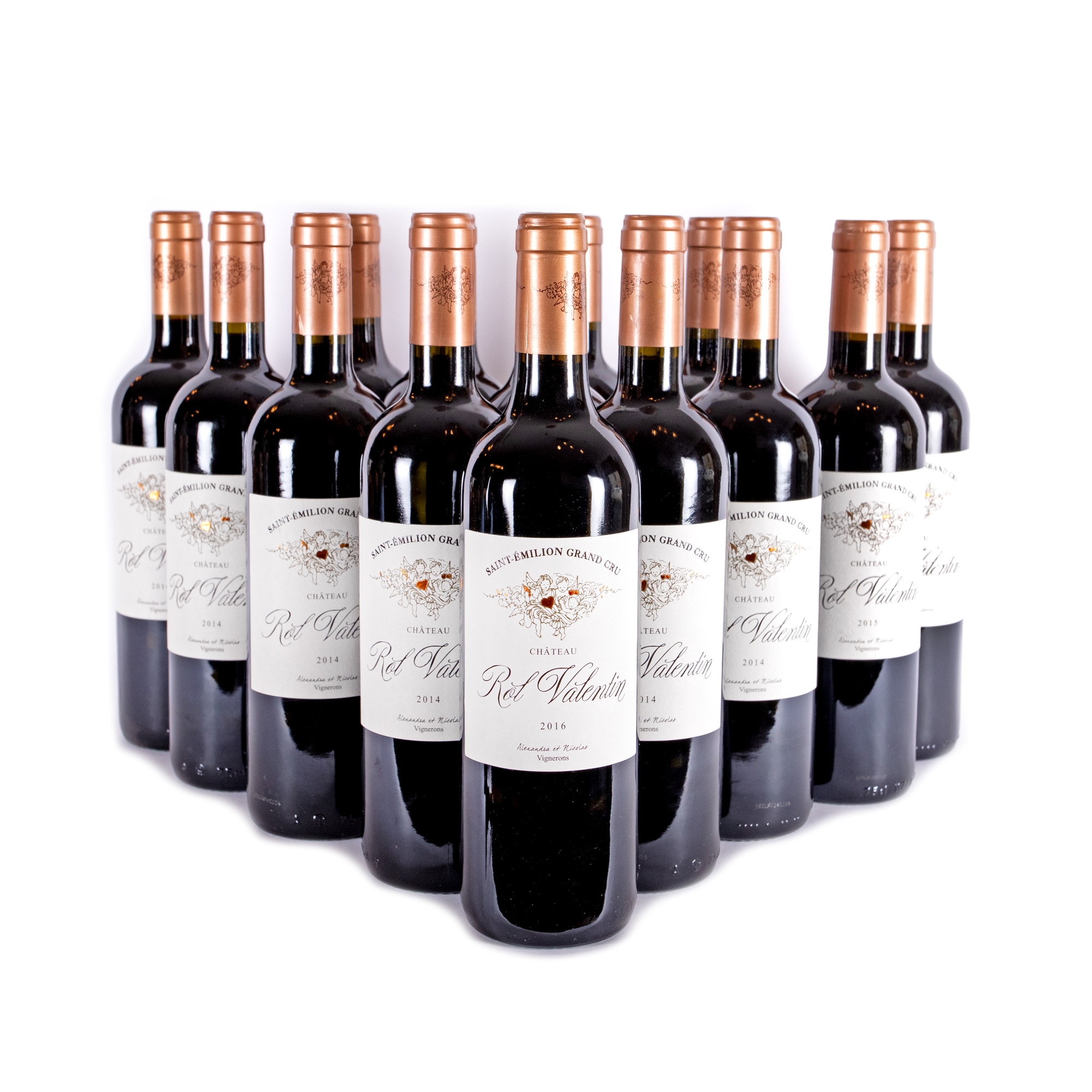 Château Rol Valentin, Saint-Émilion Grand Cru, 2014/2015/2016, 14b x 0.75l