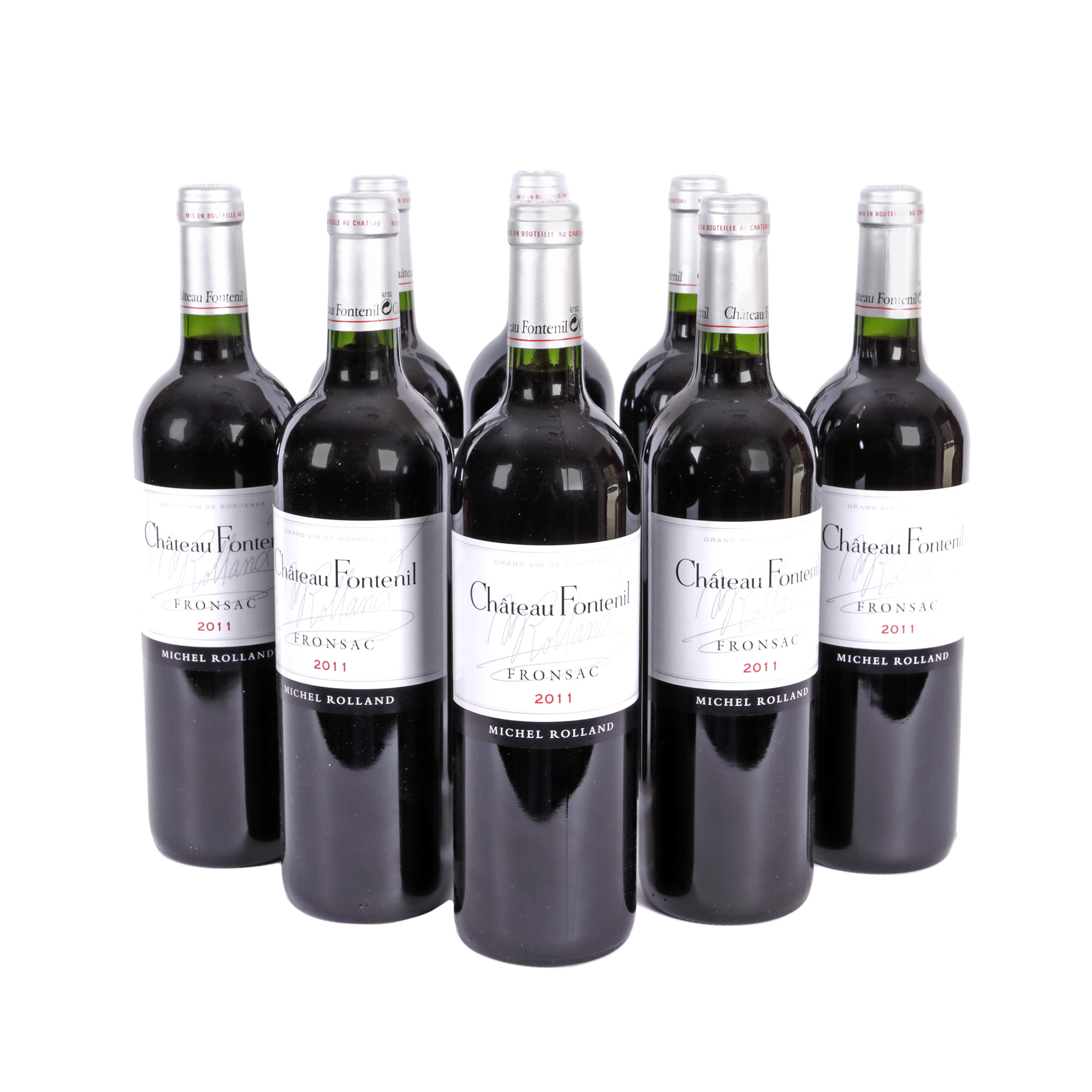 Château Fontenil, Fronsac, 2011, 8b x 0.75l