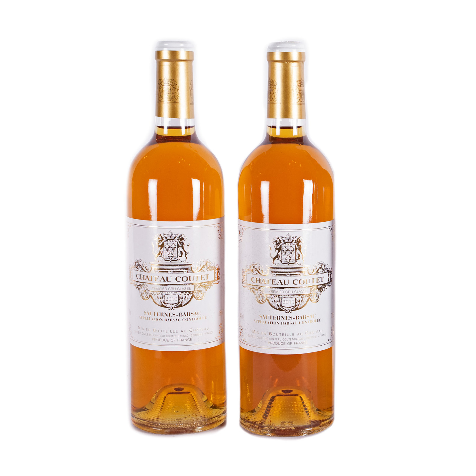 Château Coutet, Sauternes-Barsac, 2010, 2st x 0.75l