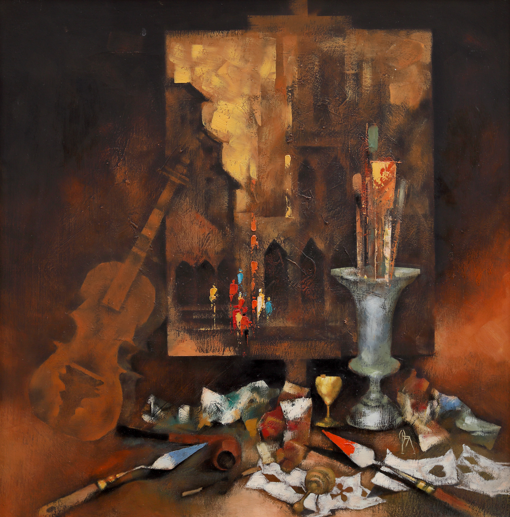 Natură statică de atelier
