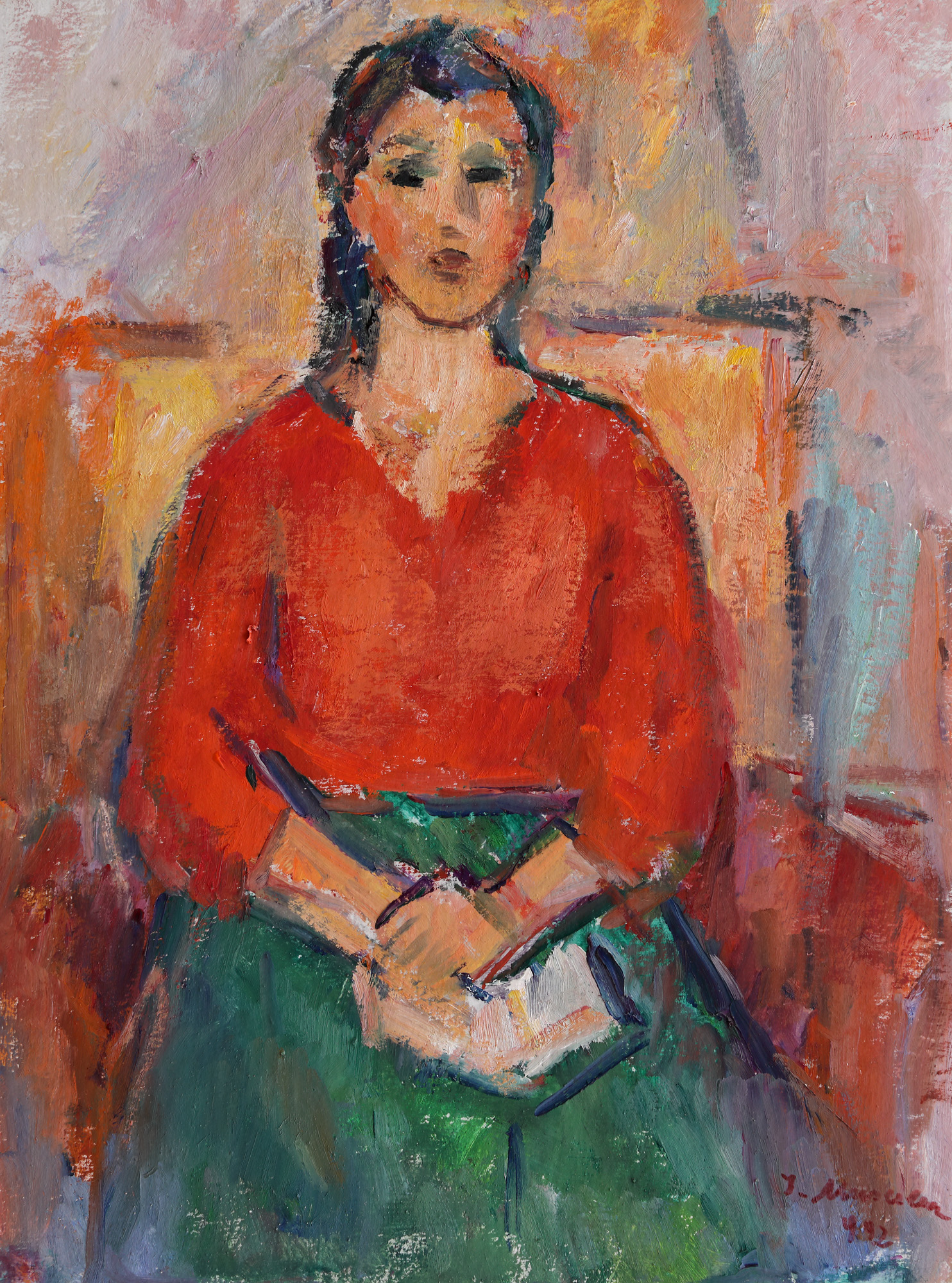 Red Blouse