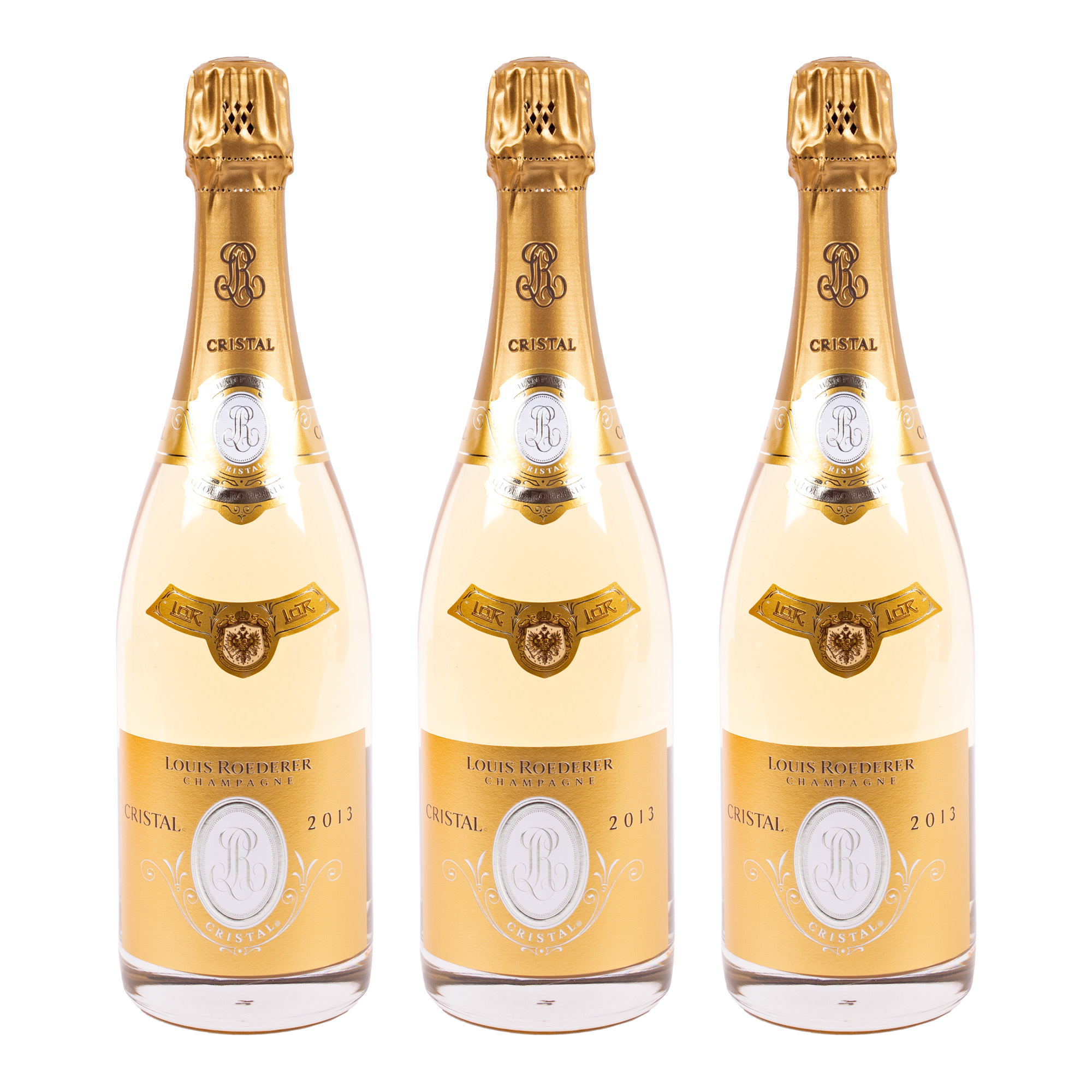 Champagne Louis Roederer, Cristal Brut, 2013, 3st x 0,75l