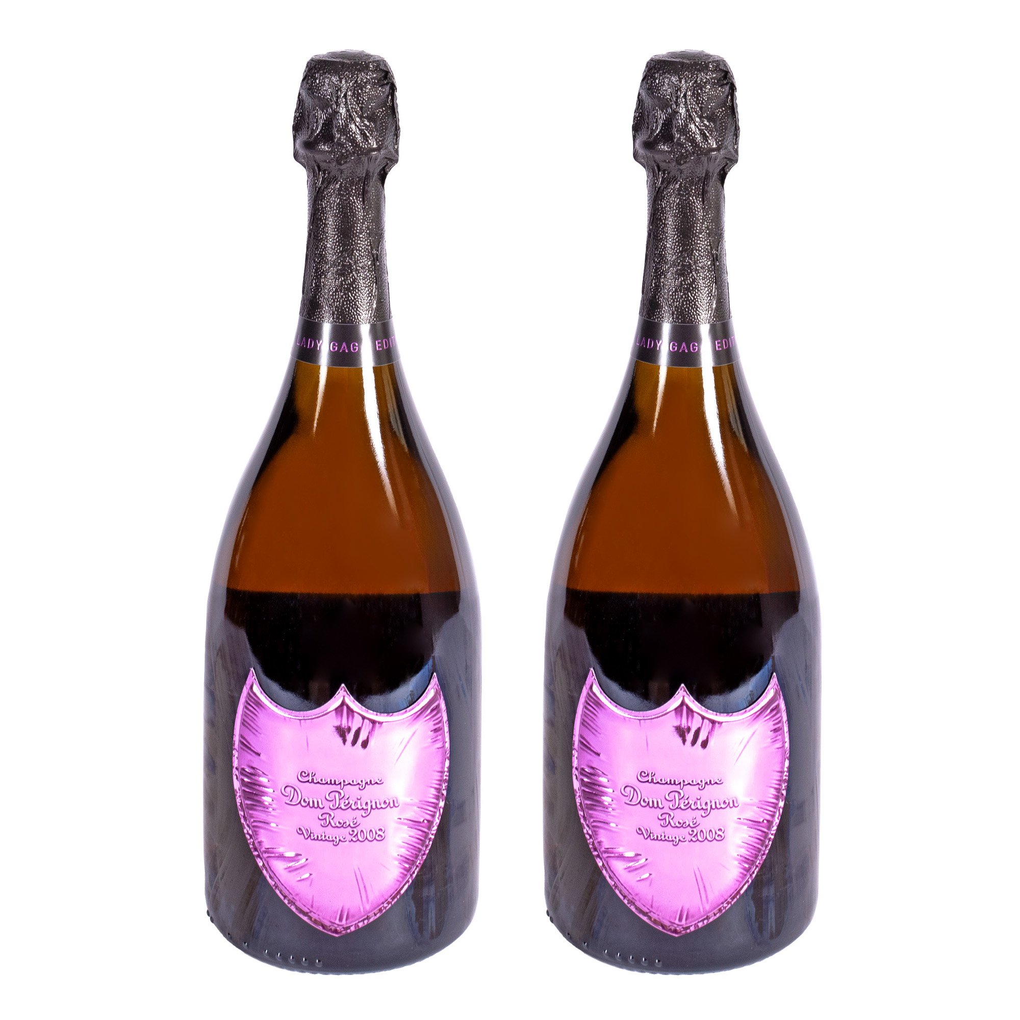 Champagne Dom Pérignon, Lady Gaga Rosé, 2008, 2b x 0.75l