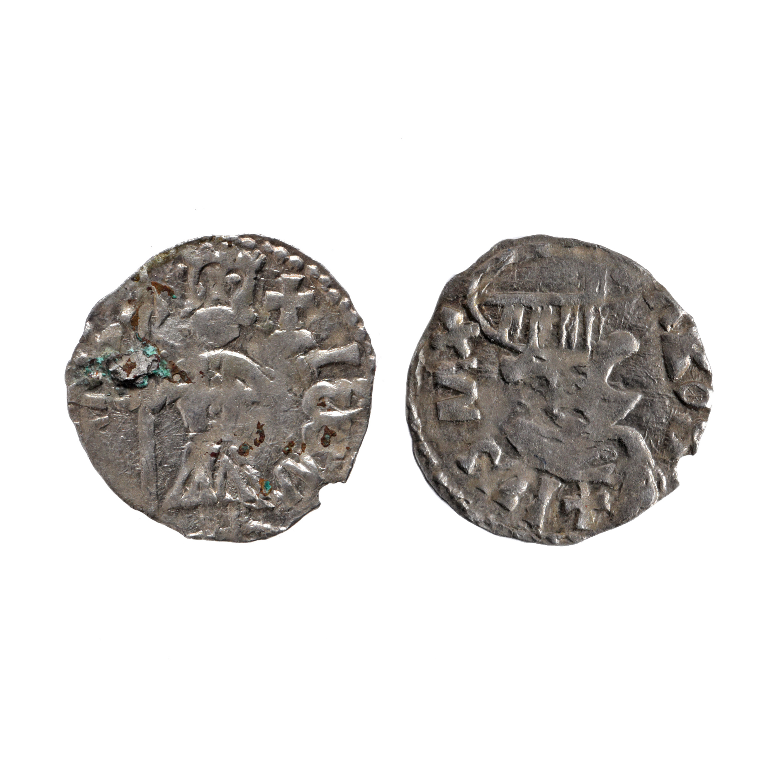 Monedă Ducat Mircea cel Bătrân, Țara Românească, 1410-1418, argint