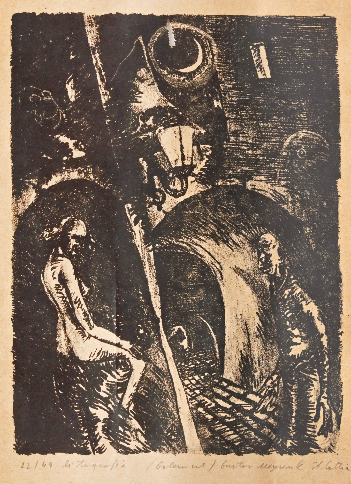 The Golem (after Gustav Meyrink)