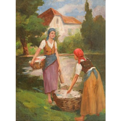 Laundresses at the River