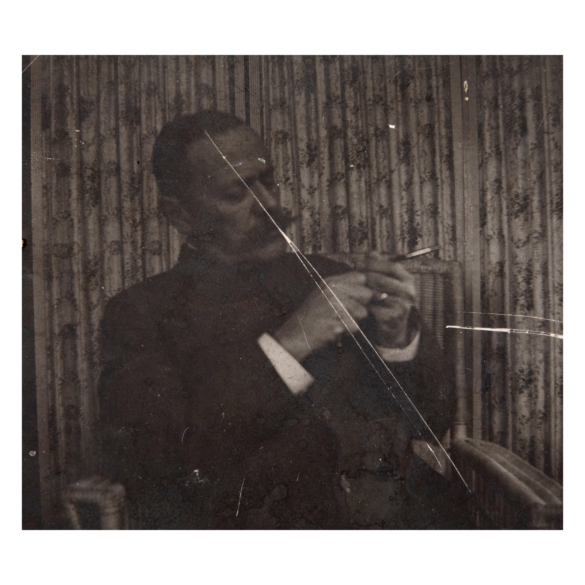 Fotografie ilustrându-l pe Ion Luca Caragiale, cca. 1900