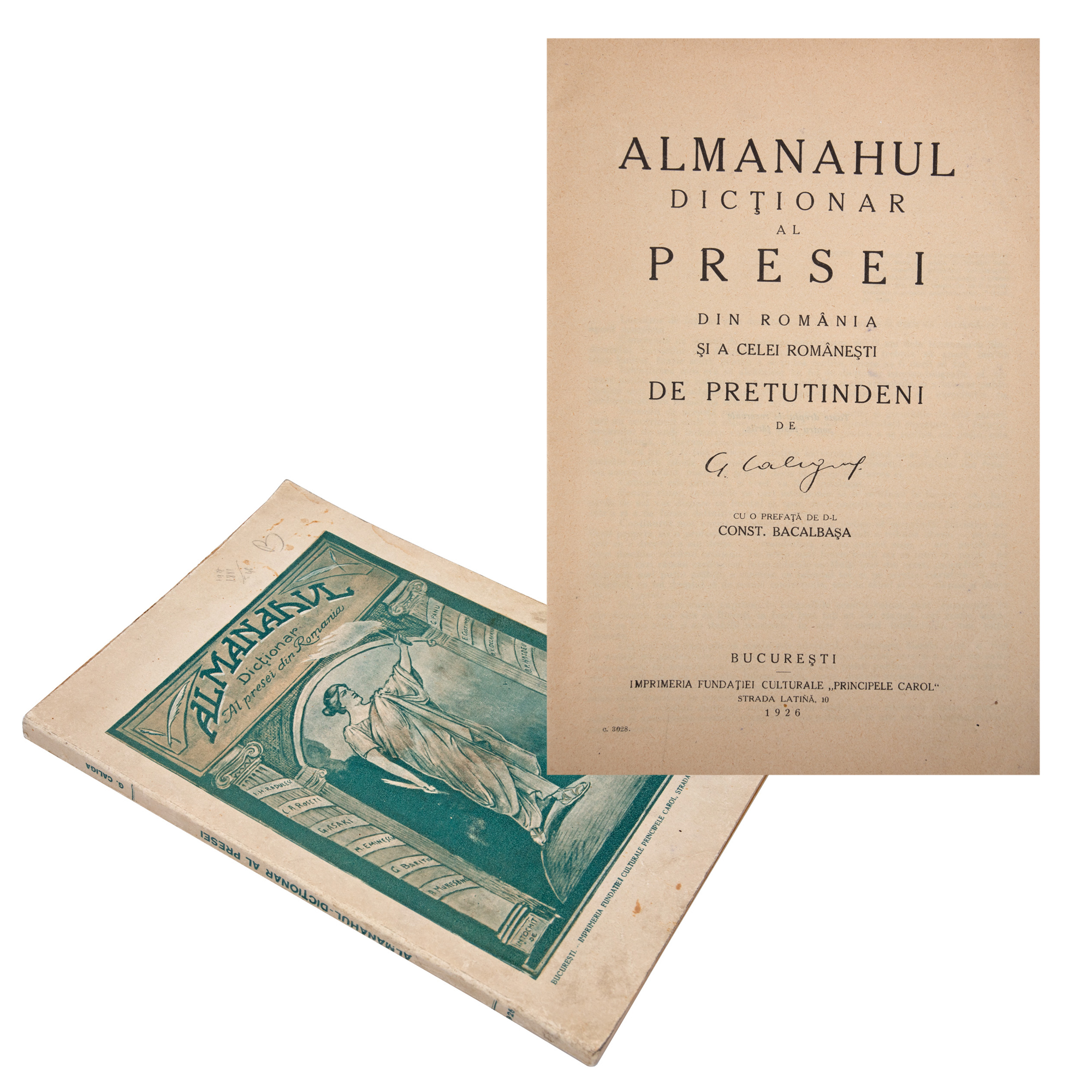 ”Almanahul. Dicționar al Presei din România”, București, 1926