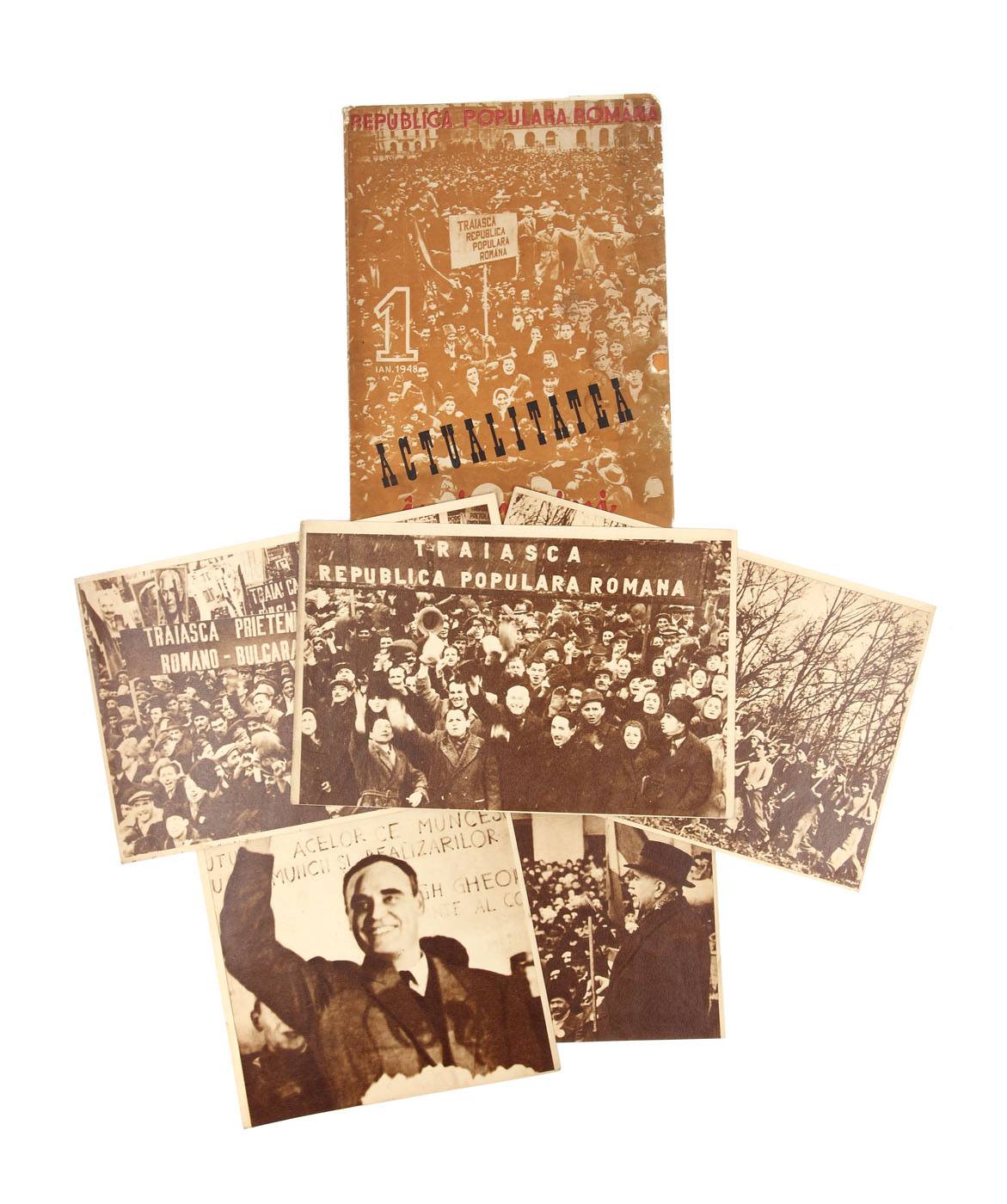 "Actualitatea în imagini", Republica Populară Română (nou înființată), ianuarie 1948