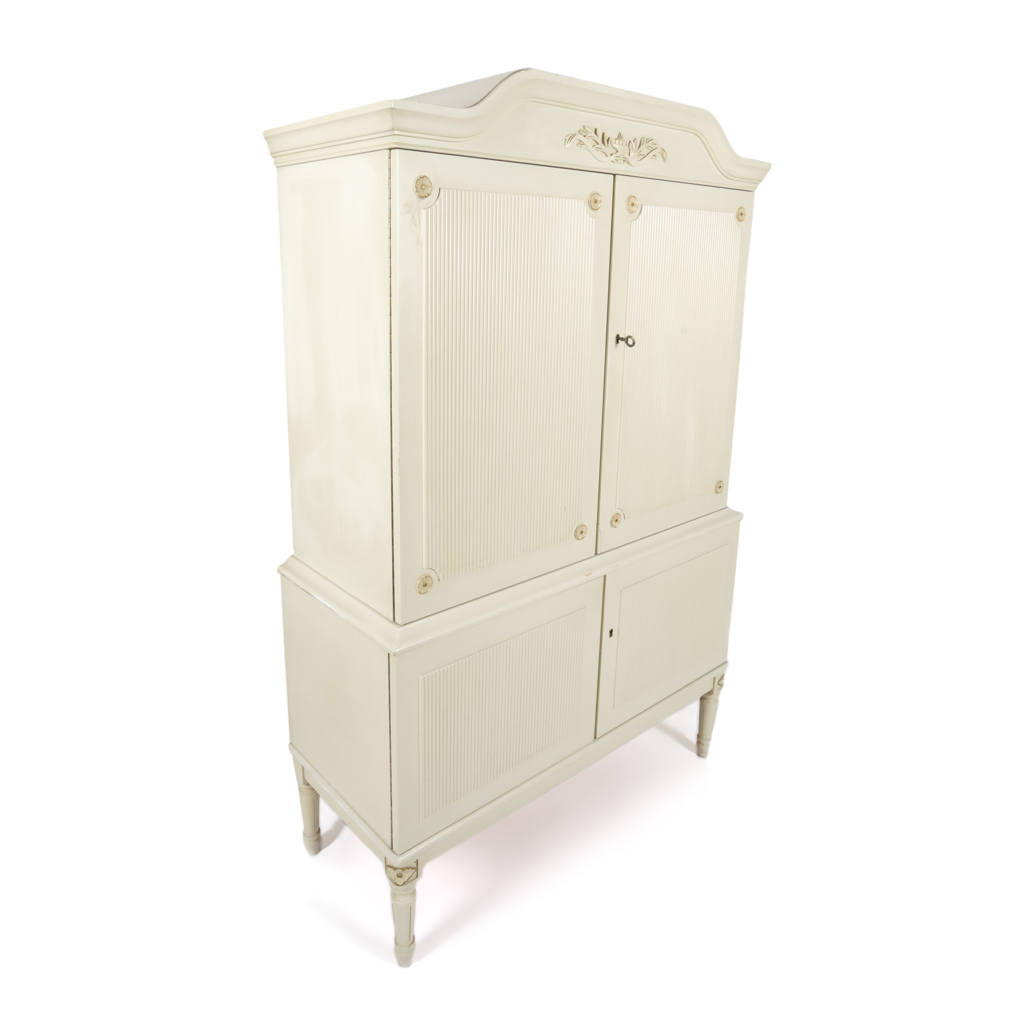 Gustavian style wooden cabinet, first half of the 20th century