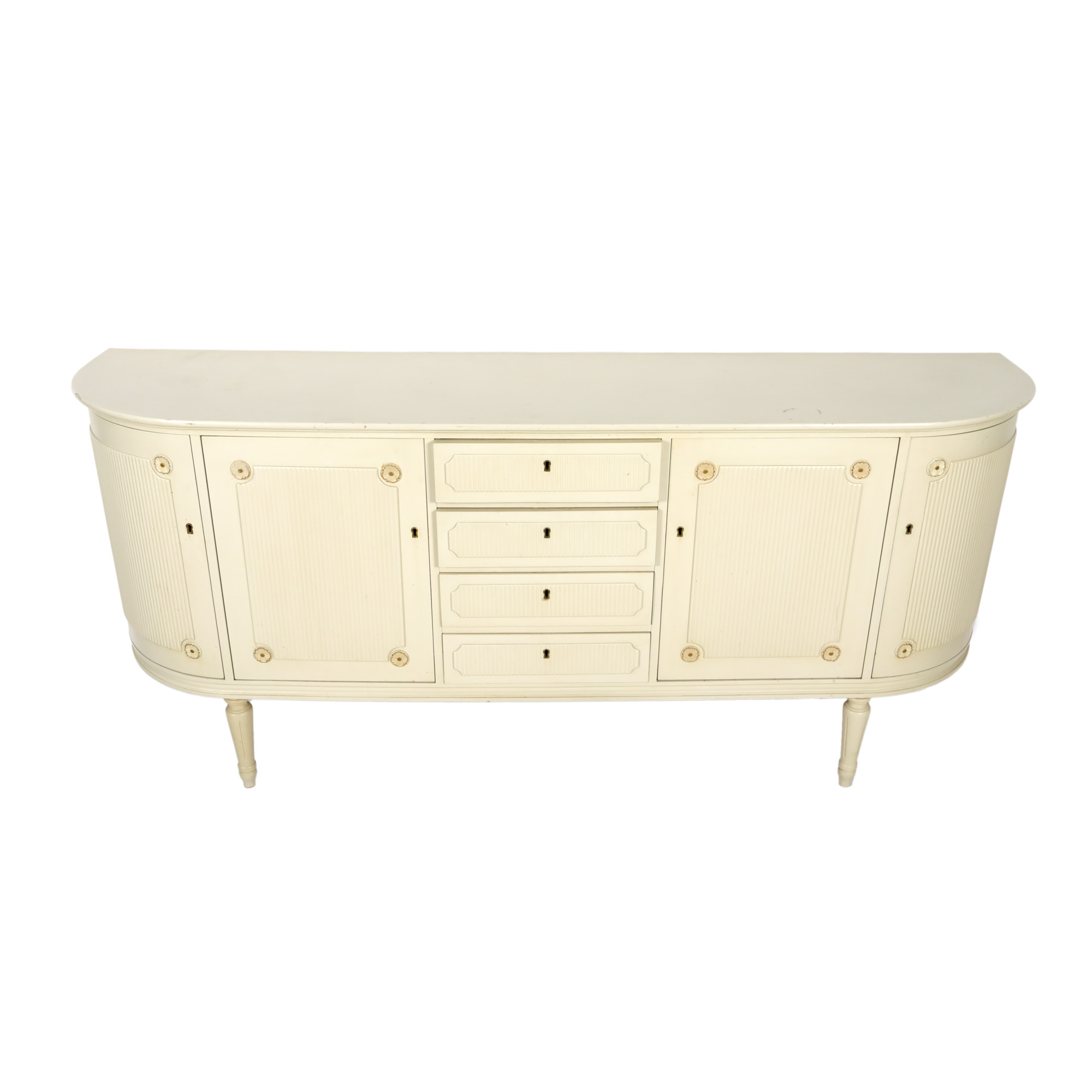 Bufet în stil Gustavian, din lemn, prima jumătate a sec. XX
