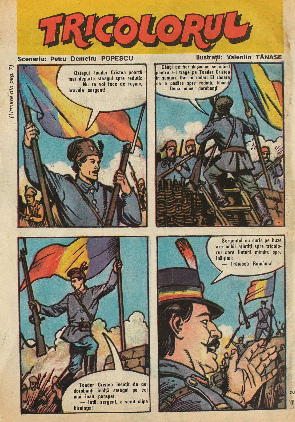 Lot consisting of 2 issues of the magazine "Șoimii patriei" (1984/1987)
