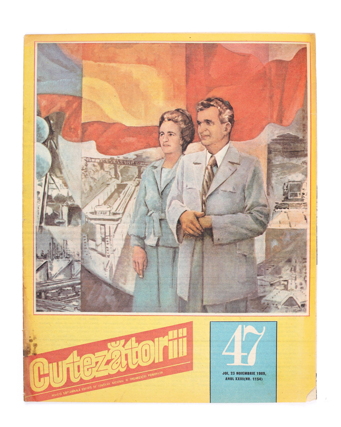 Lot format din 6 reviste "Cutezătorii" (1983/1989)