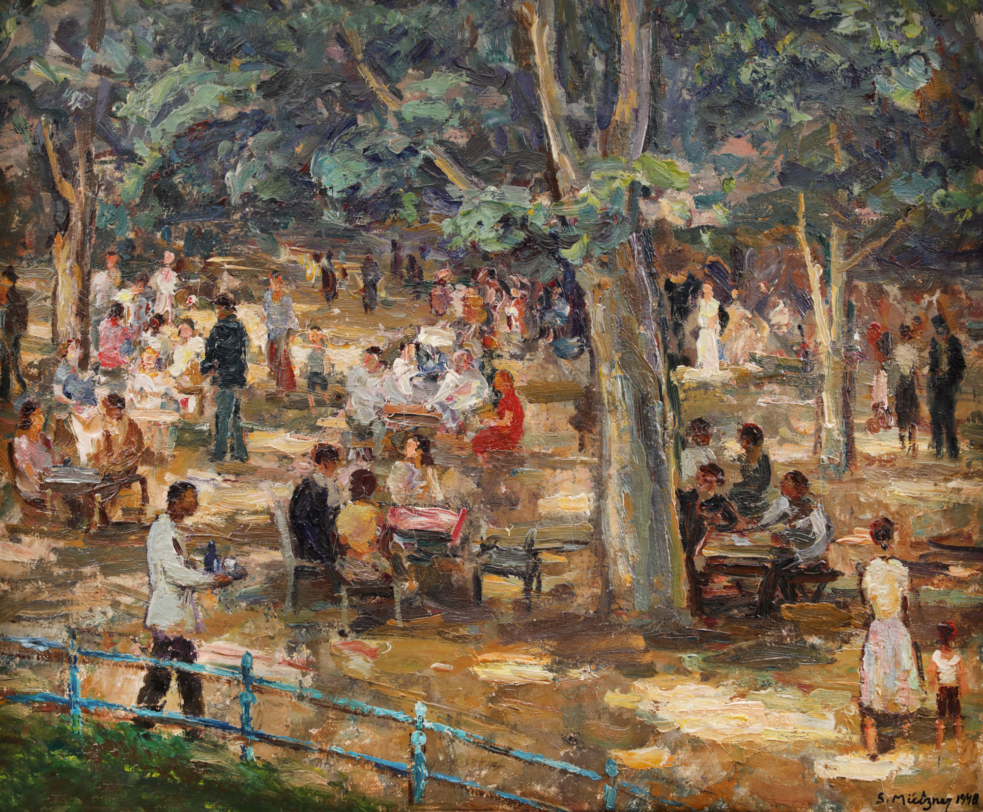 Duminica în Jardin des Tuileries