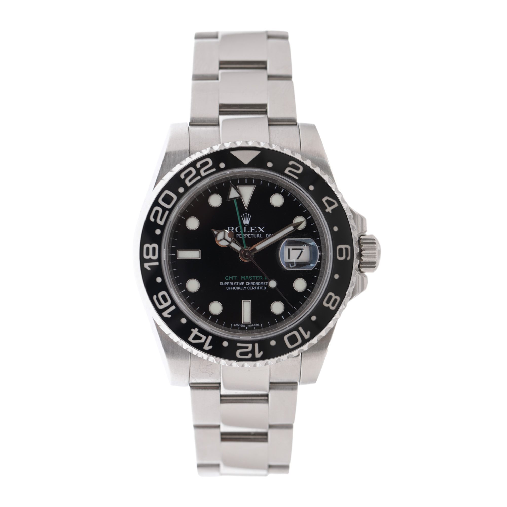 Ceas Rolex GMT Master II, de mână, bărbătesc, însoțit de card de garanție