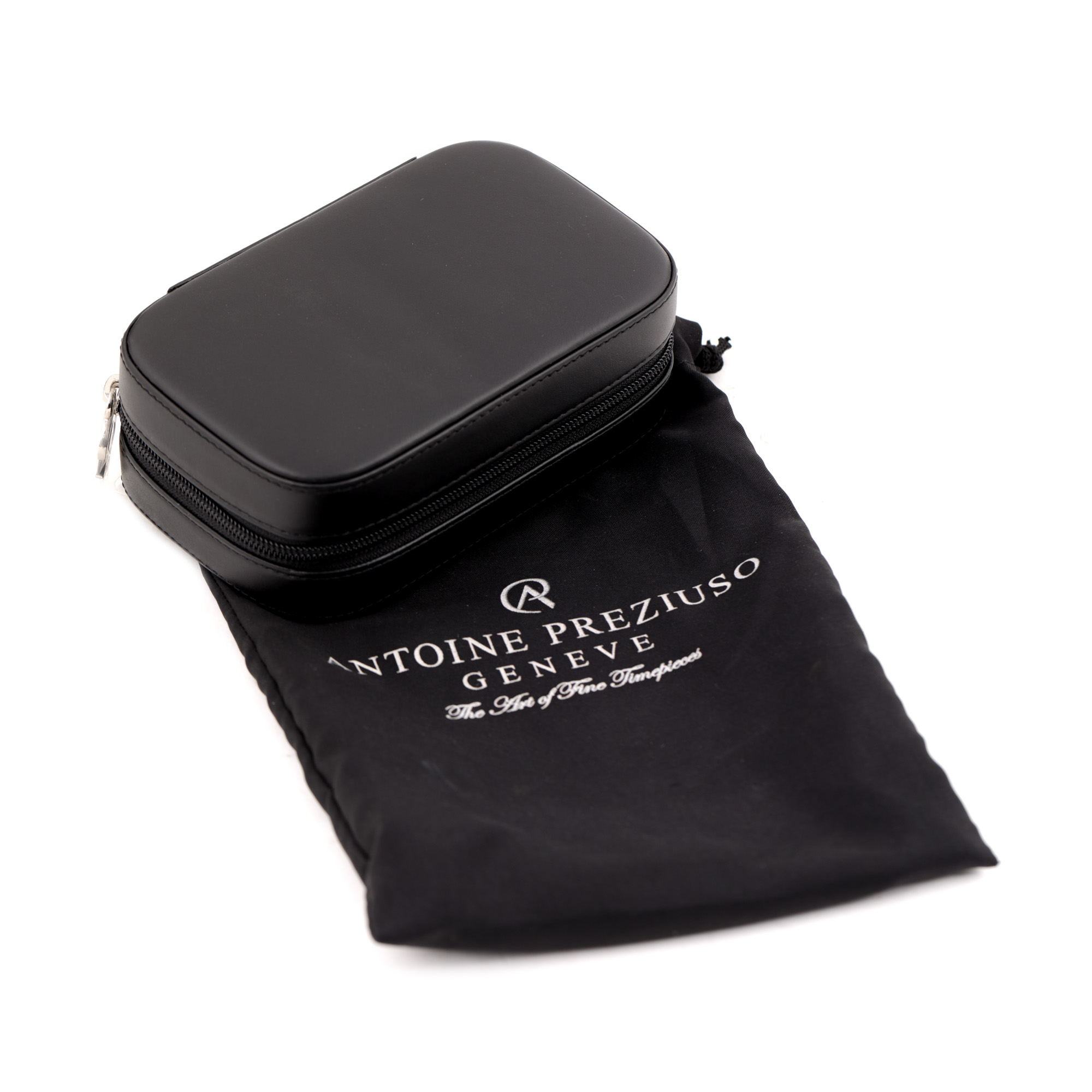Antoine Preziuso box, for two watches, cover
