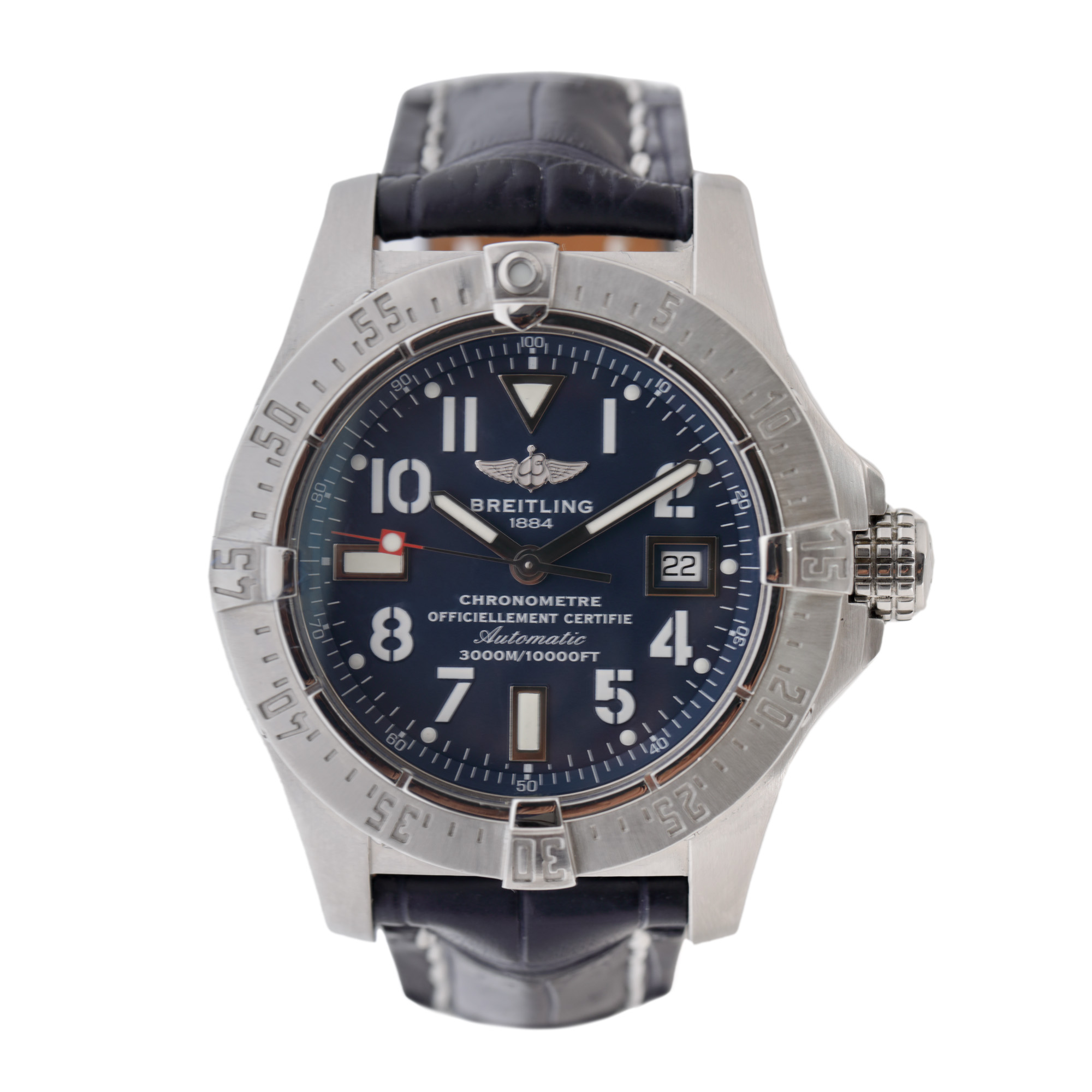 Breitling Avenger Seawolf wristwatch, men's