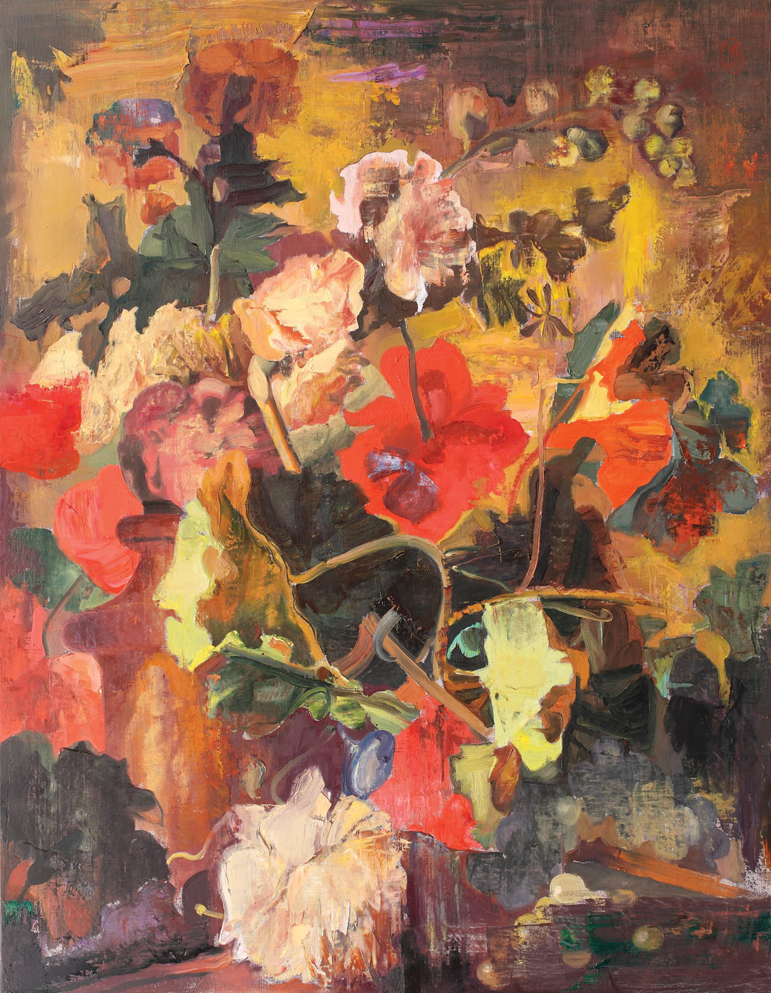 Les fleurs de bonheur (based on Theodor van Brussel)