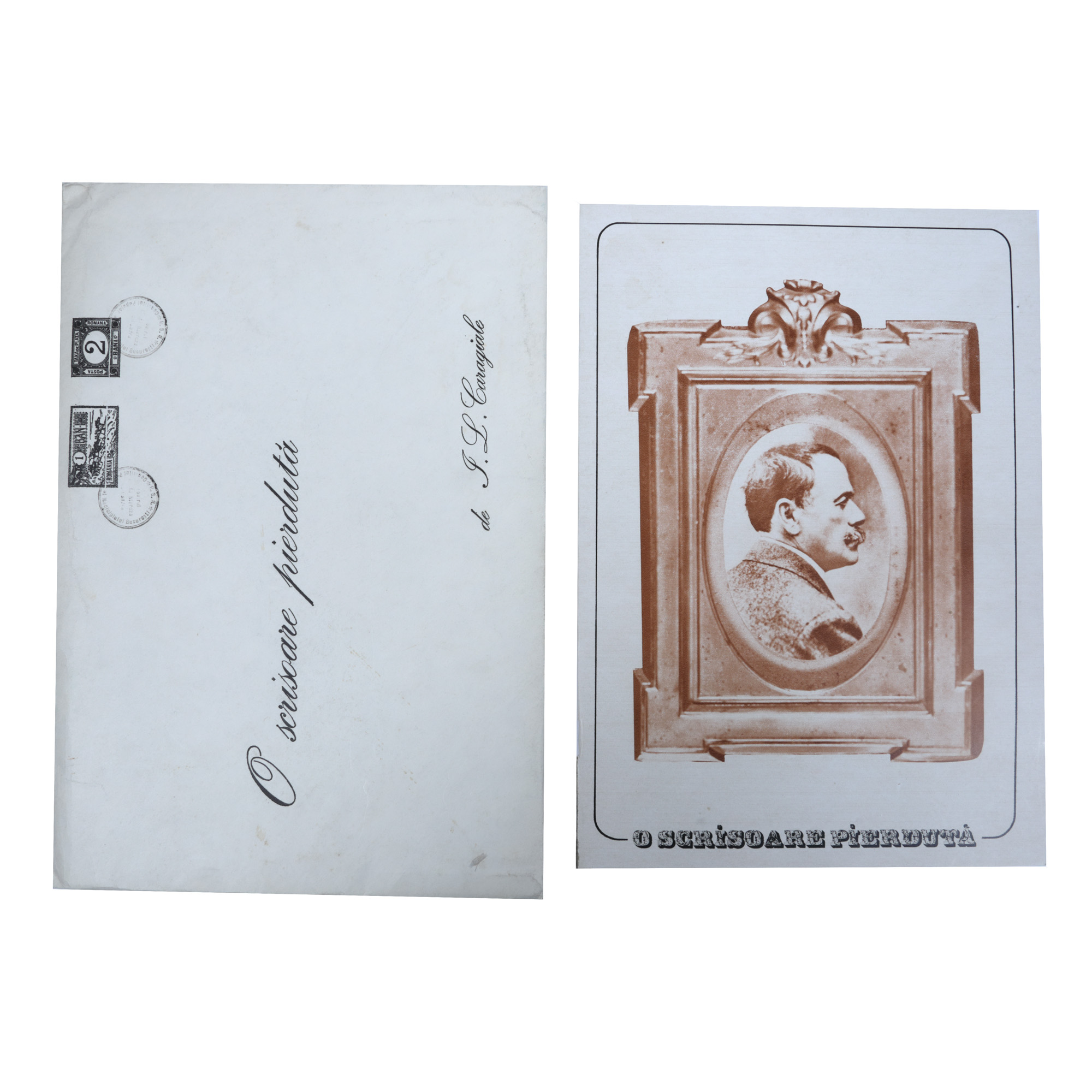 The program notebook of the performance of the play "A Lost Letter", staged at the Bulandra Theater, premiered on January 20, 1972, with an ample handwritten dedication from the former Foreign Minister George Macovescu to his two children, comes from the archive of the former foreign minister George Macovescu.