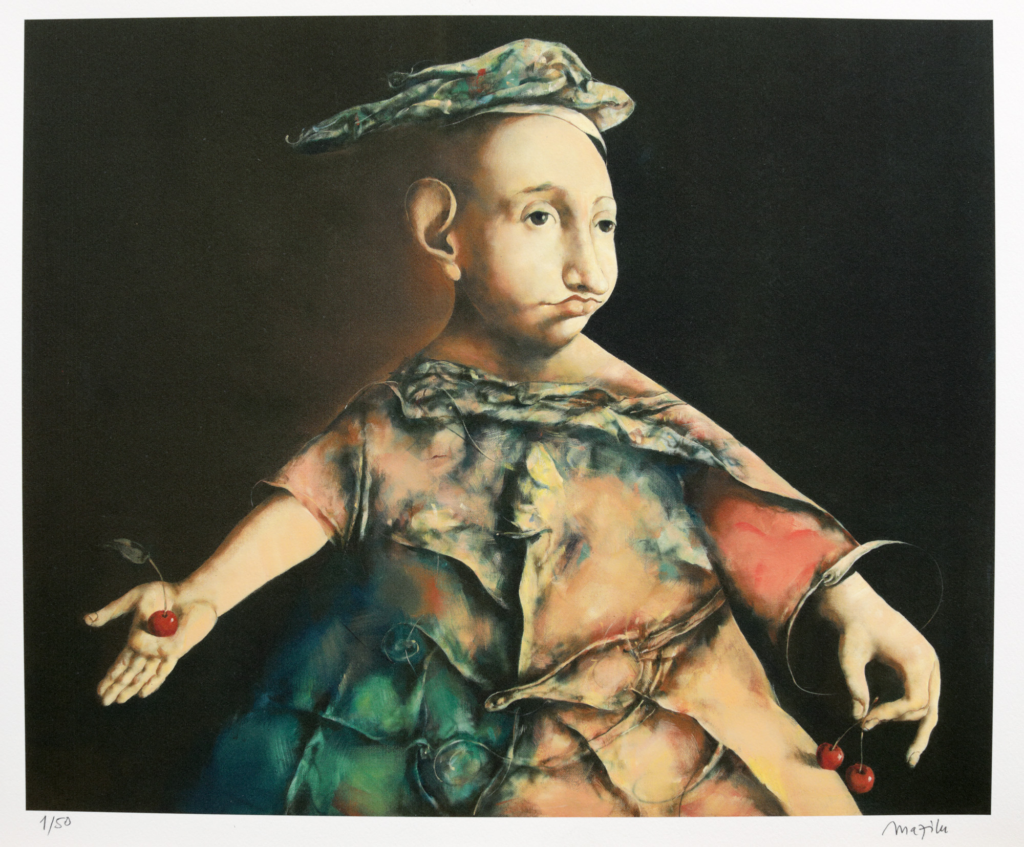 L'enfant aux trois cerises