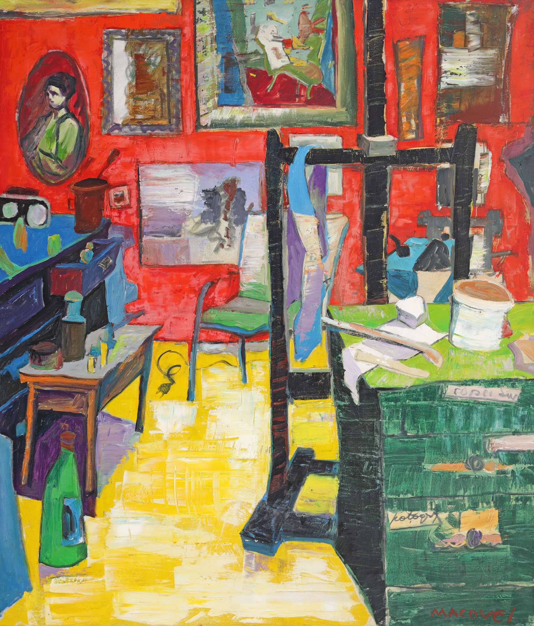 Interior de atelier