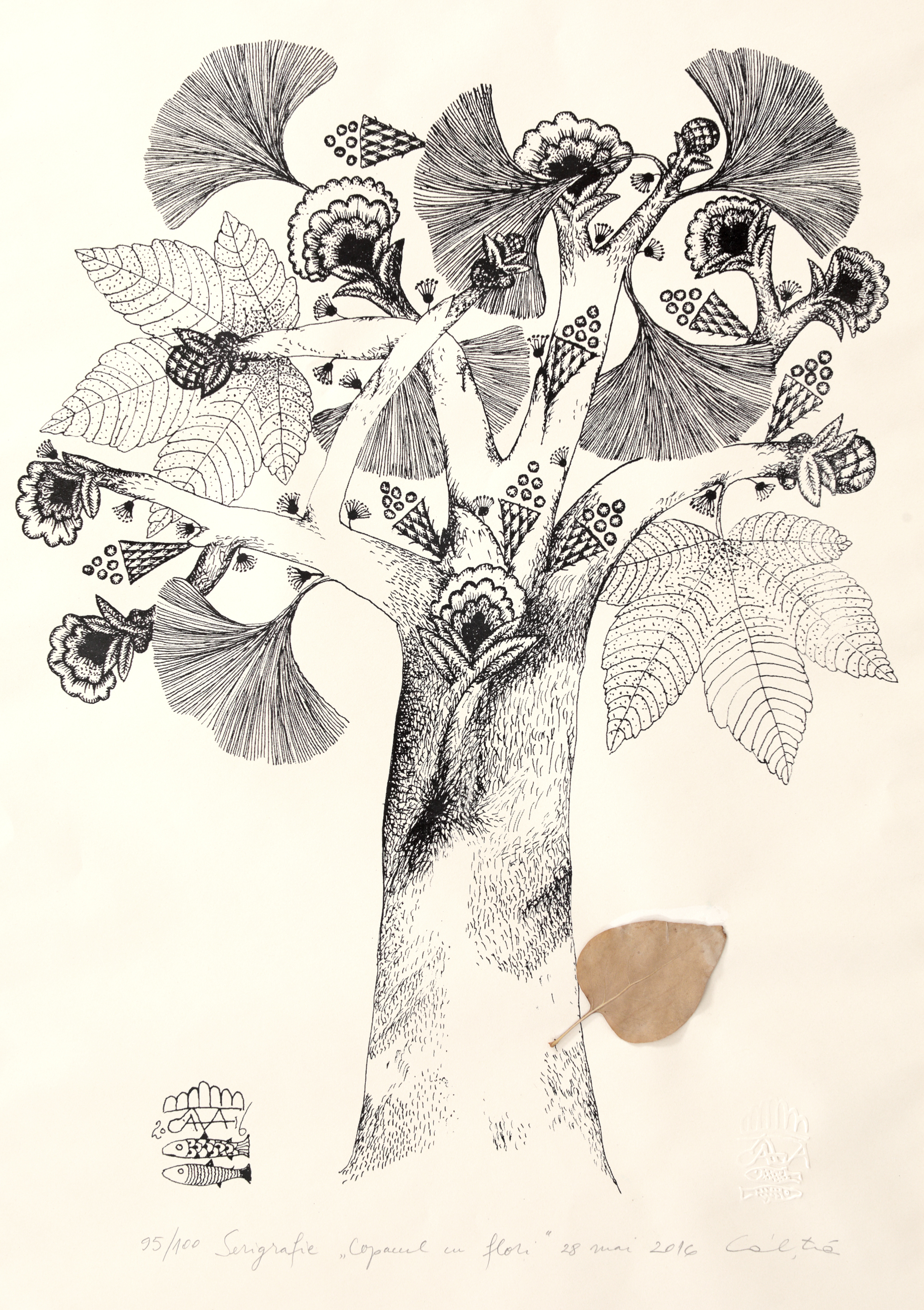 Tree with Flowers