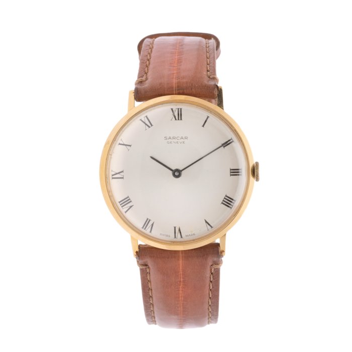 ヴィンテージSARCAR GENEVE 手巻き腕時計 Sarcar Geneve Watch, made of gold, hand-held, for men | Dependent