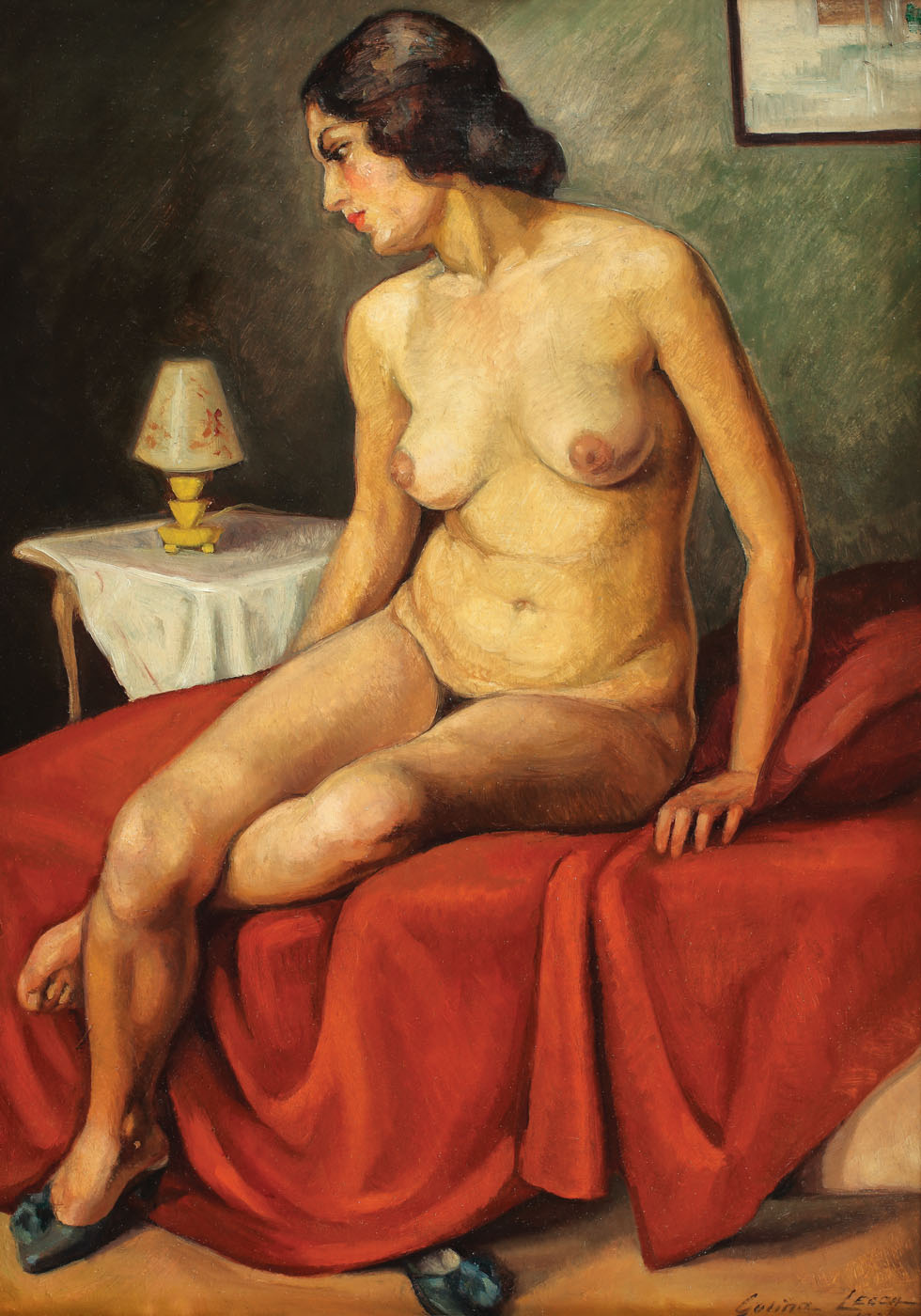 Nud în interior