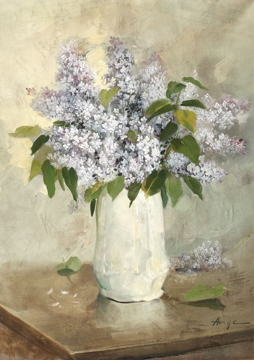 Vas cu liliac